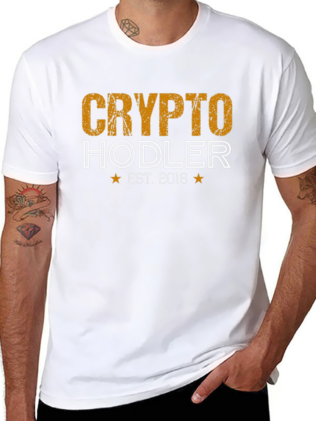 Crypto Hodler EST. 2018 Graphic Tee
