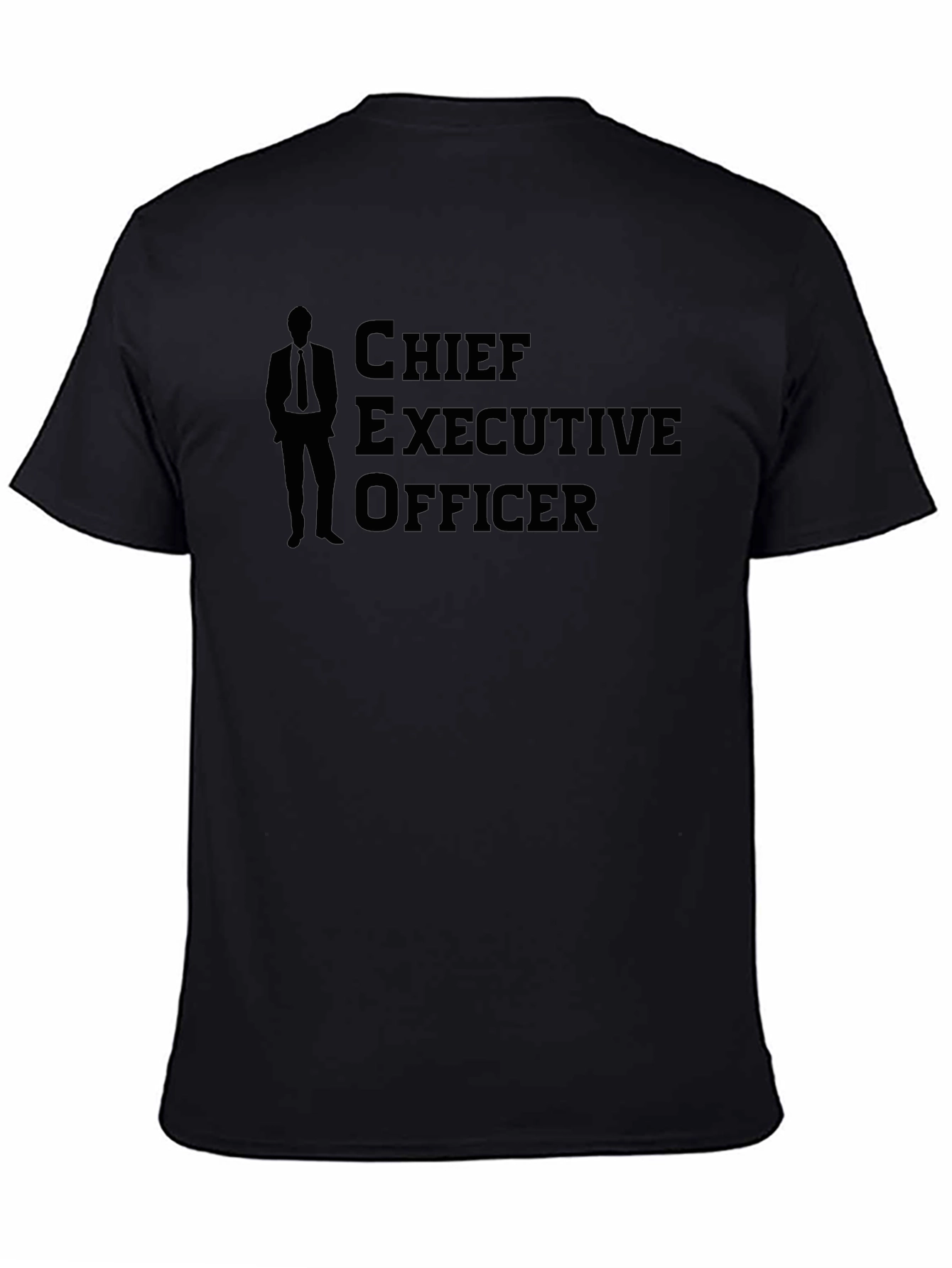 Chief Executive Officer T-Shirt - Black CEO Tee