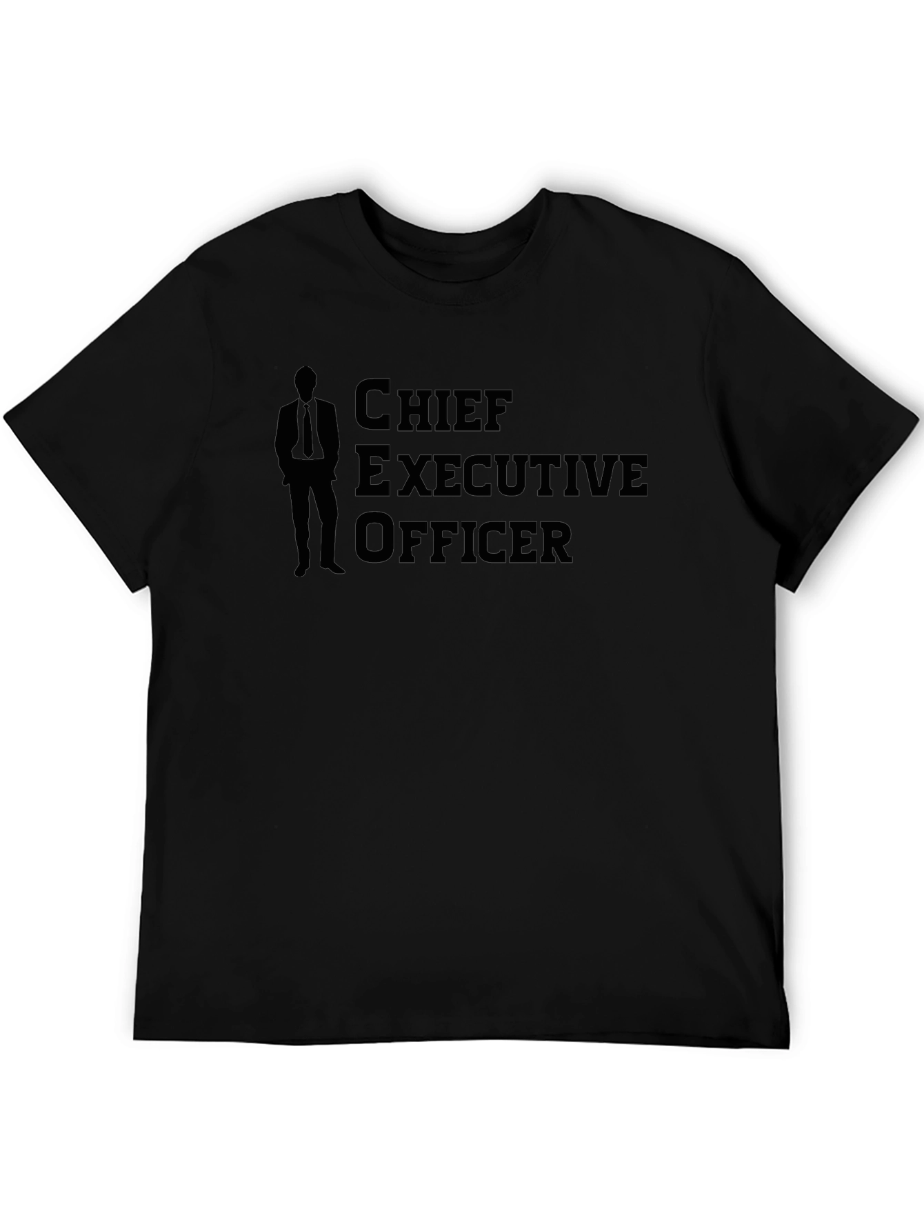 Chief Executive Officer T-Shirt - Black CEO Tee