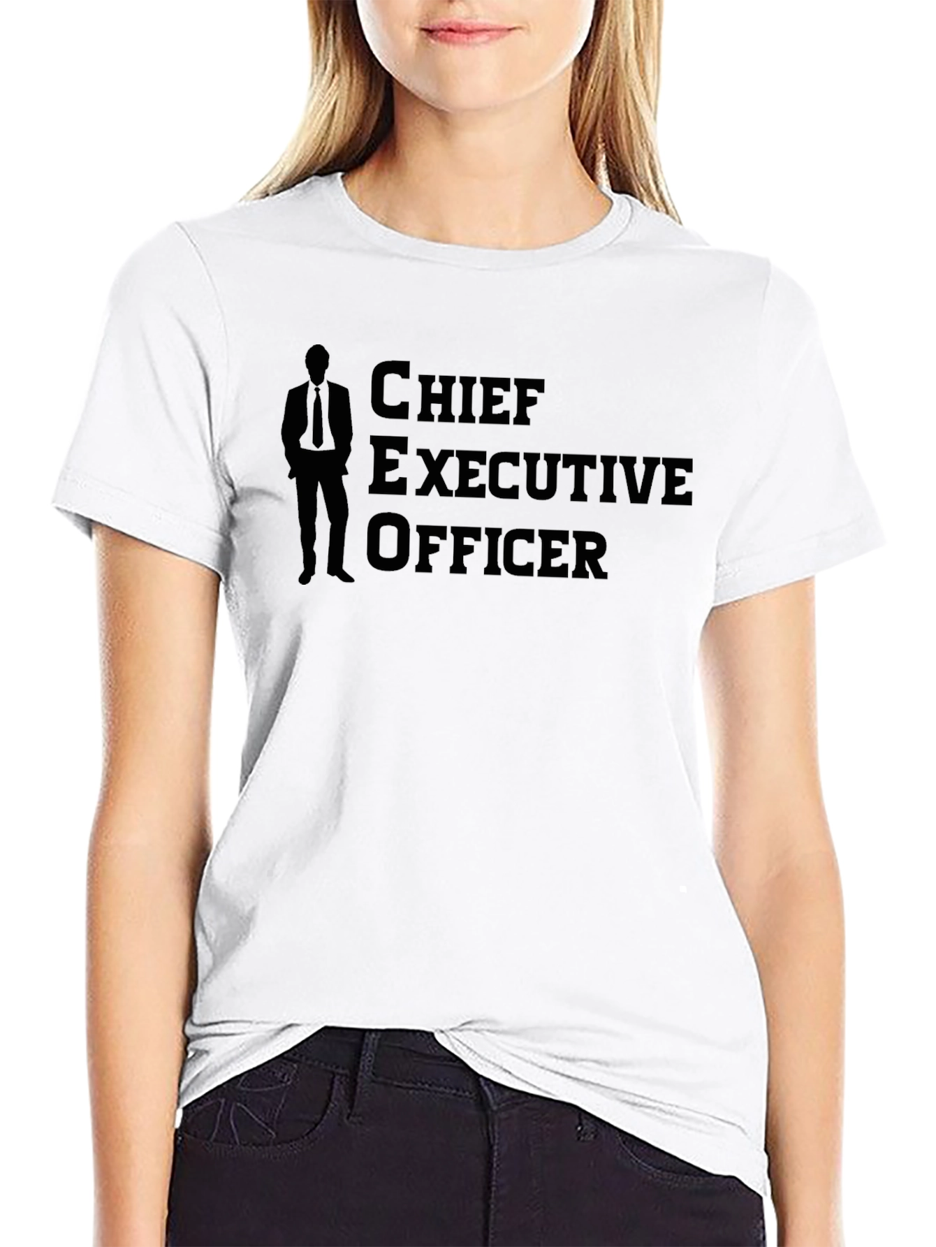 Chief Executive Officer T-Shirt - Black CEO Tee