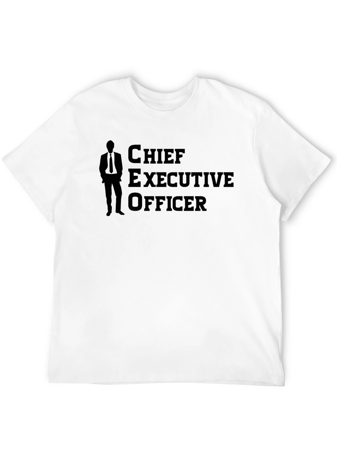 Chief Executive Officer T-Shirt - Black CEO Tee