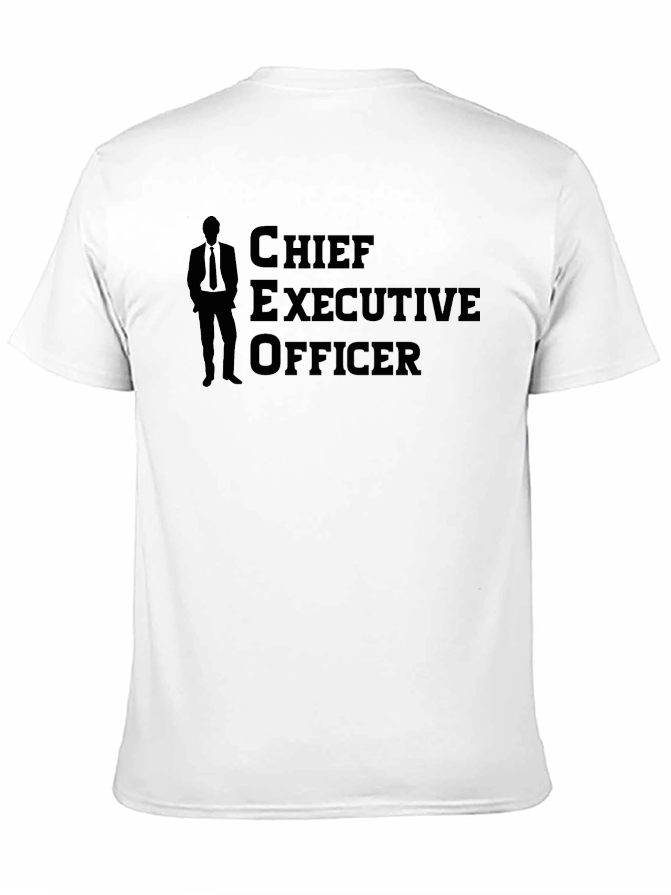 Chief Executive Officer T-Shirt - Black CEO Tee
