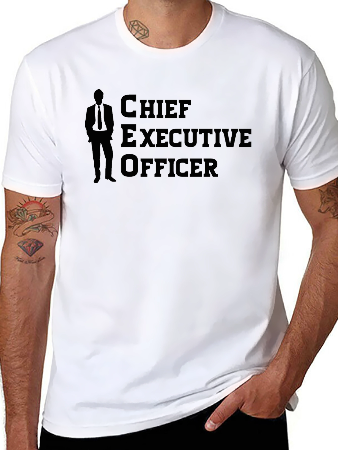 Chief Executive Officer T-Shirt - Black CEO Tee
