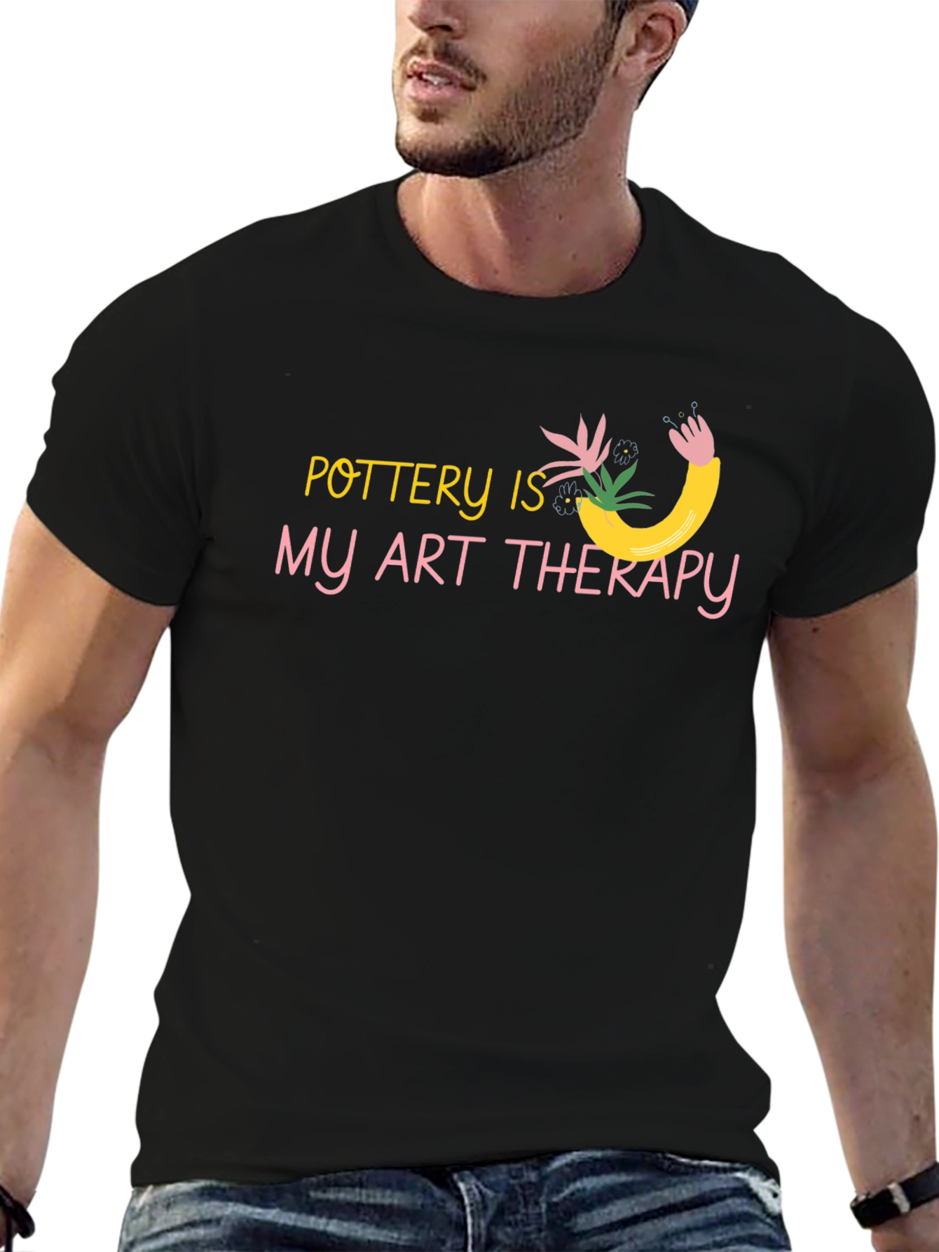 Pottery Is My Art Therapy T-Shirt
