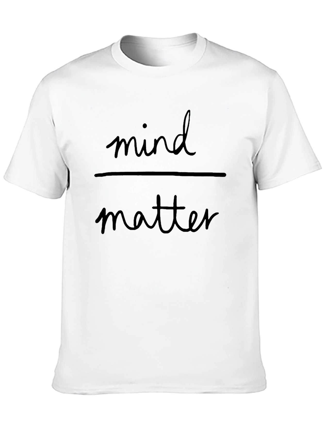 Mind Over Matter Graphic Tee - Black