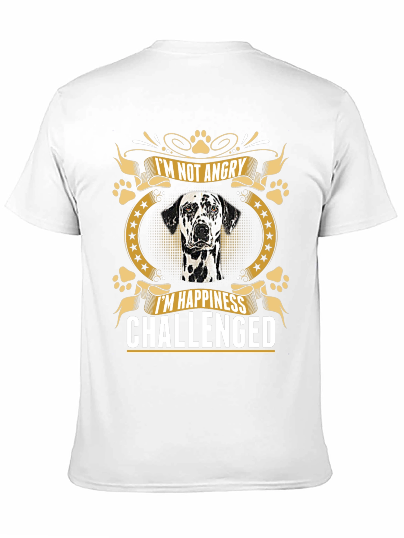 Dalmatian Dog T-Shirt - Im Not Angry