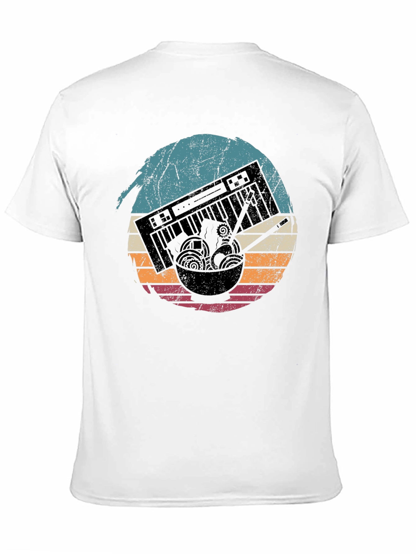 Retro Ramen Keyboard T-Shirt