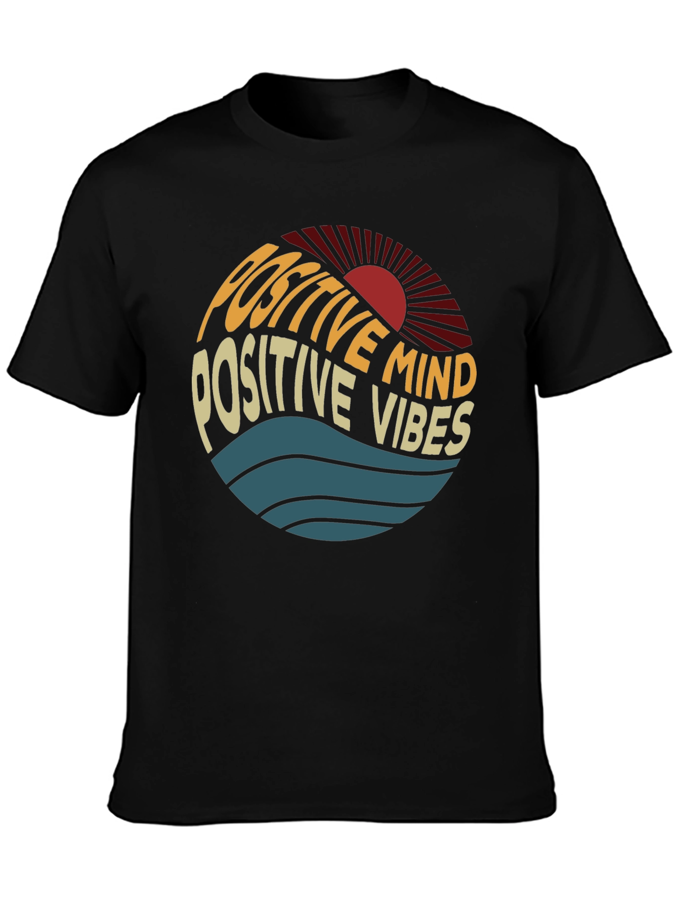 Positive Mind Vibes Graphic Tee