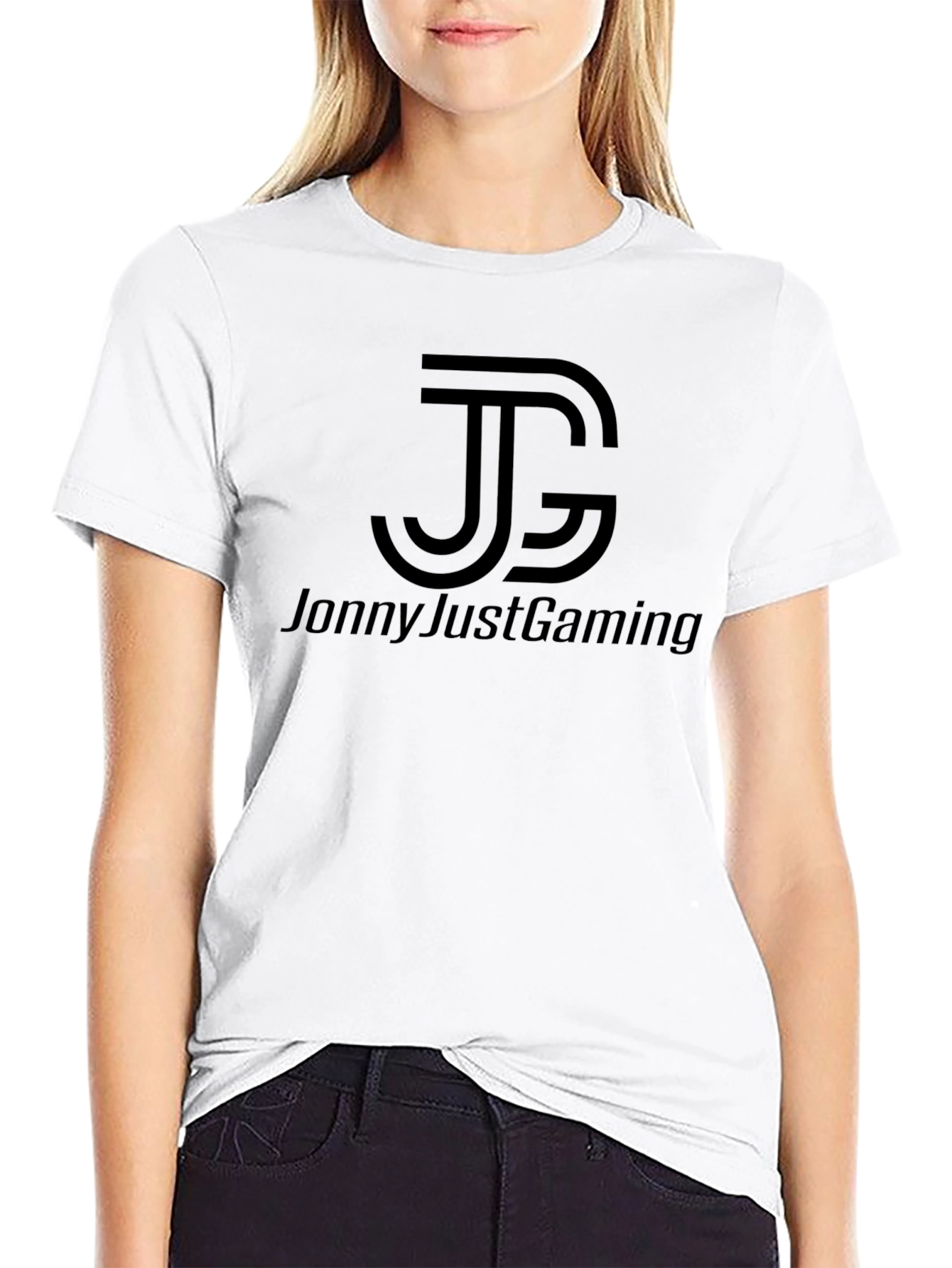 JonnyJustGaming Black T-Shirt - Gamer Apparel