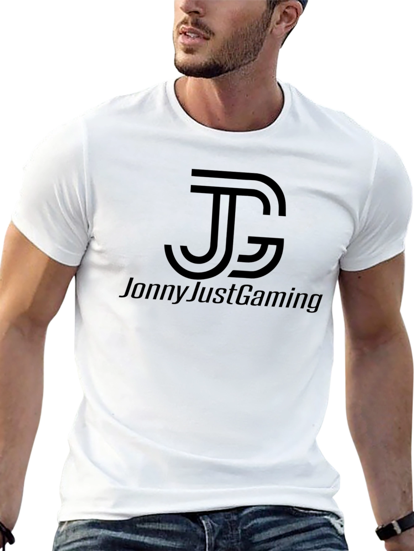 JonnyJustGaming Black T-Shirt - Gamer Apparel