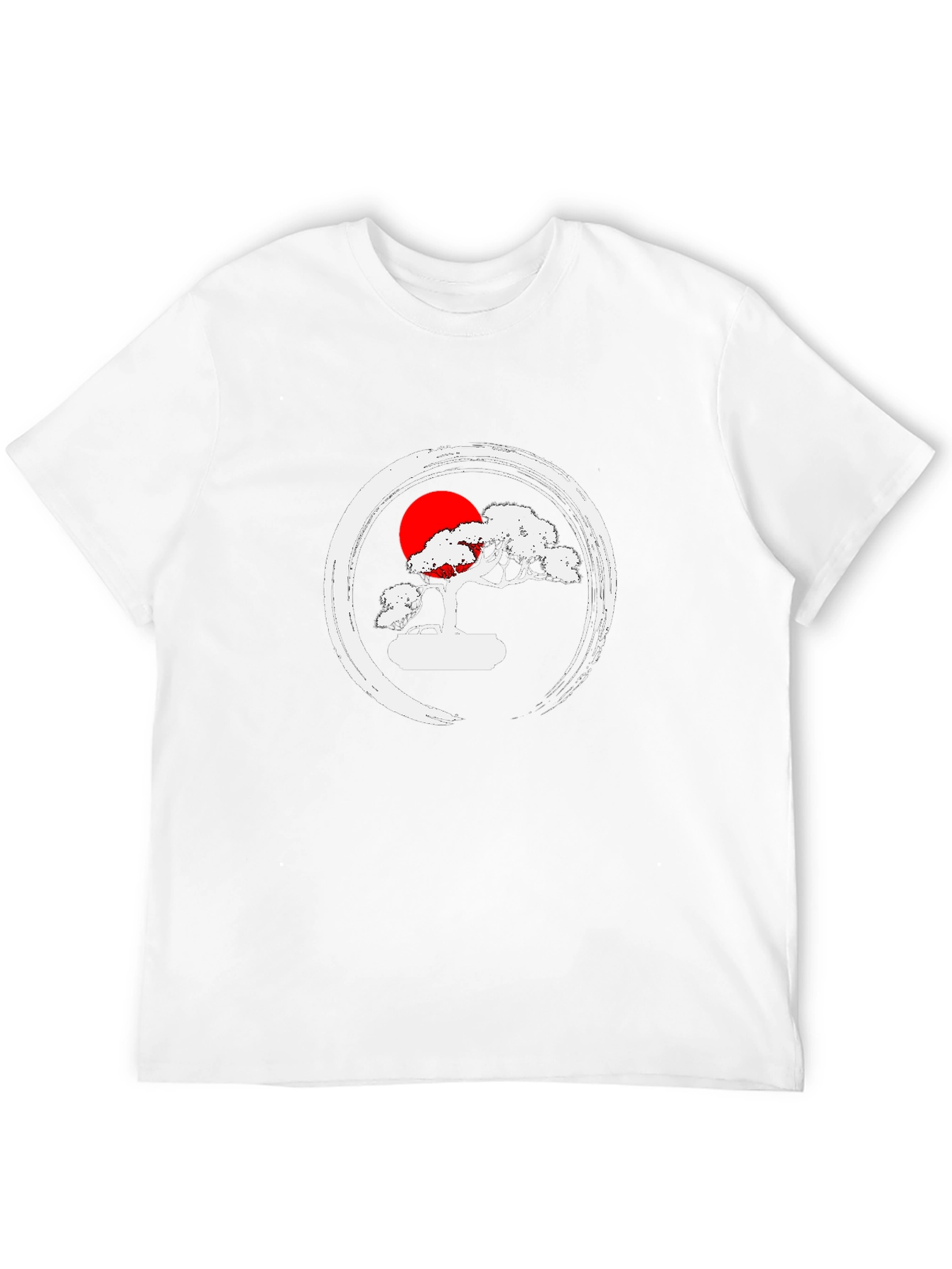Bonsai Tree Graphic Tee - Zen Style