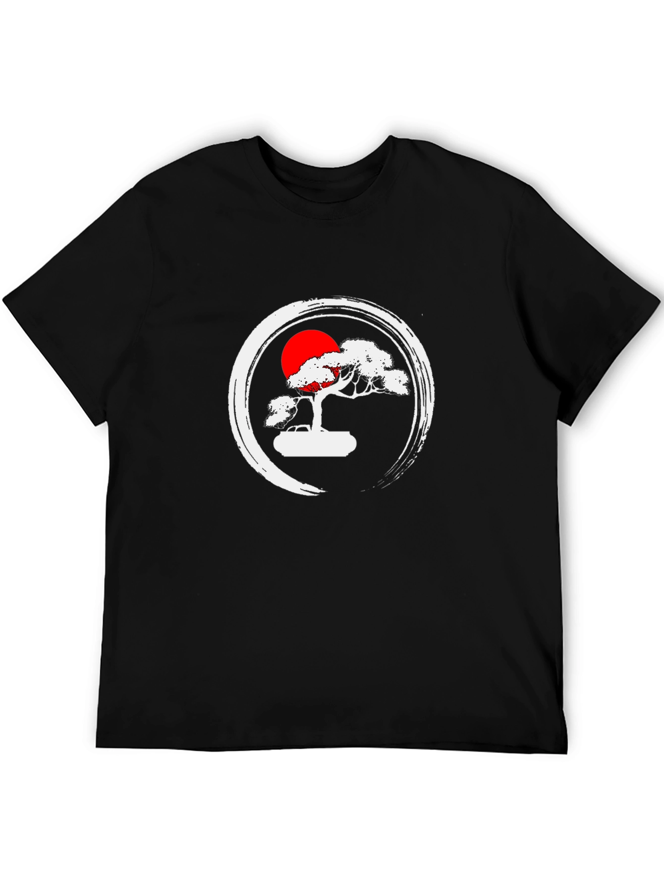 Bonsai Tree Graphic Tee - Zen Style