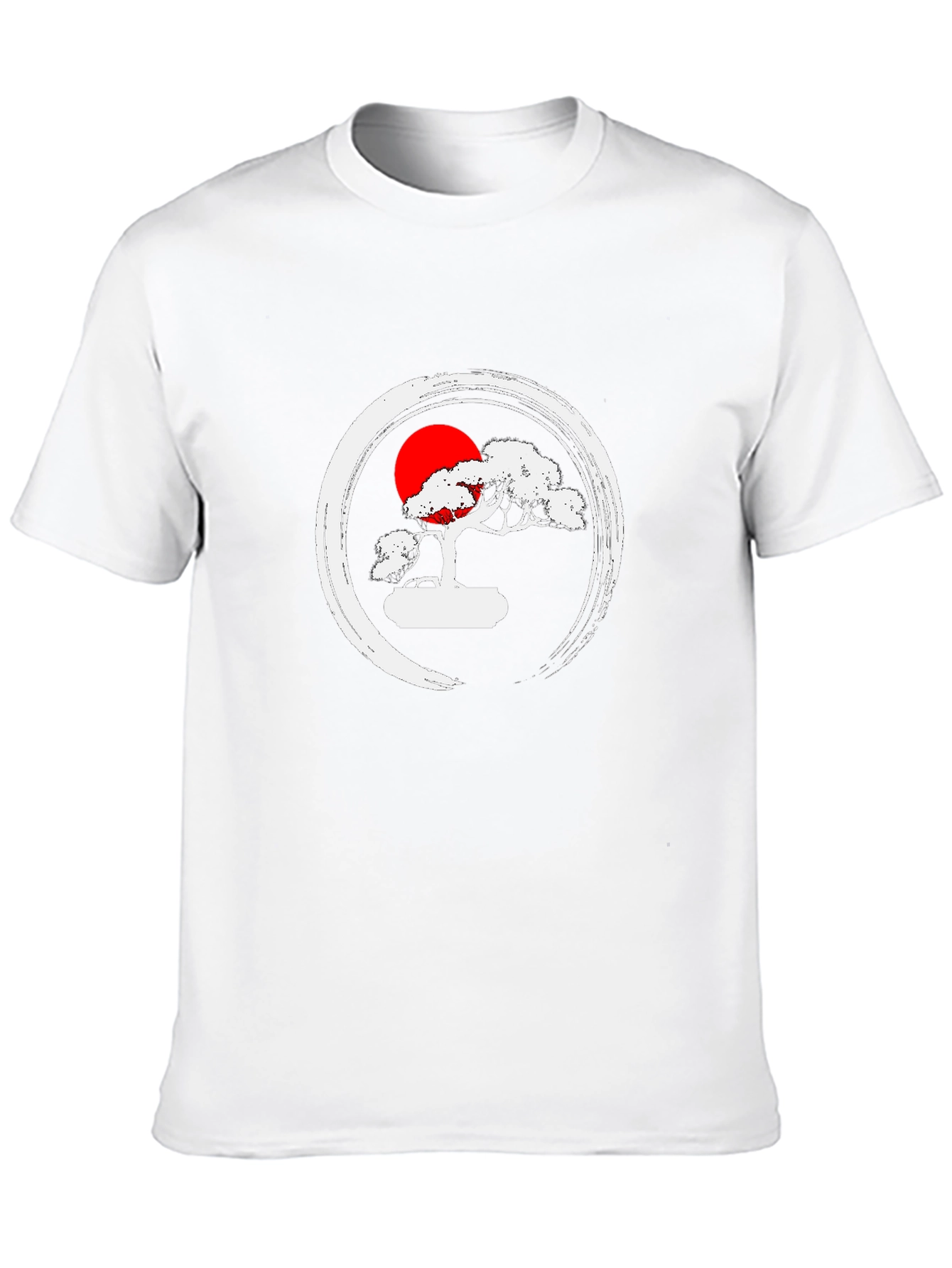 Bonsai Tree Graphic Tee - Zen Style