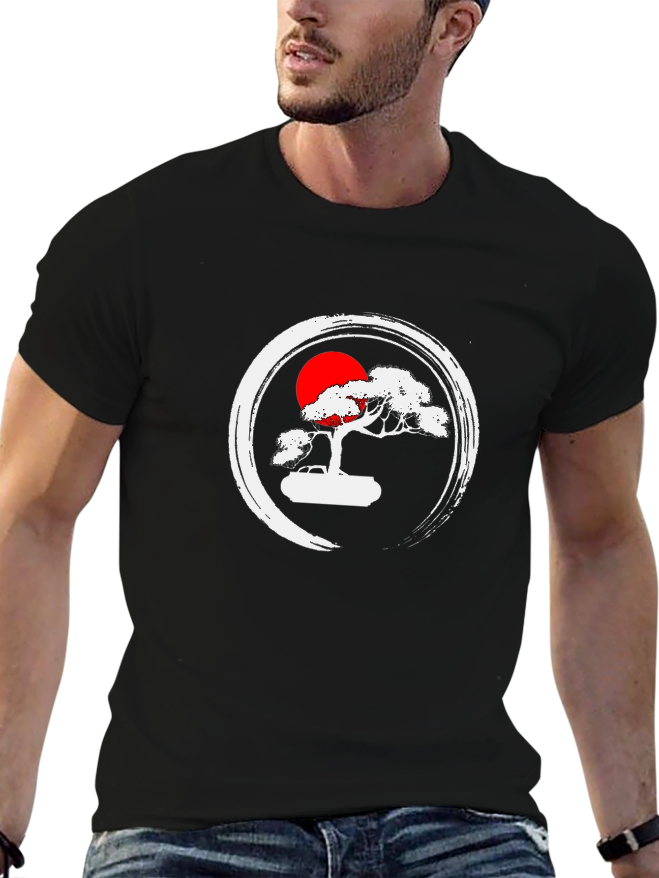 Bonsai Tree Graphic Tee - Zen Style