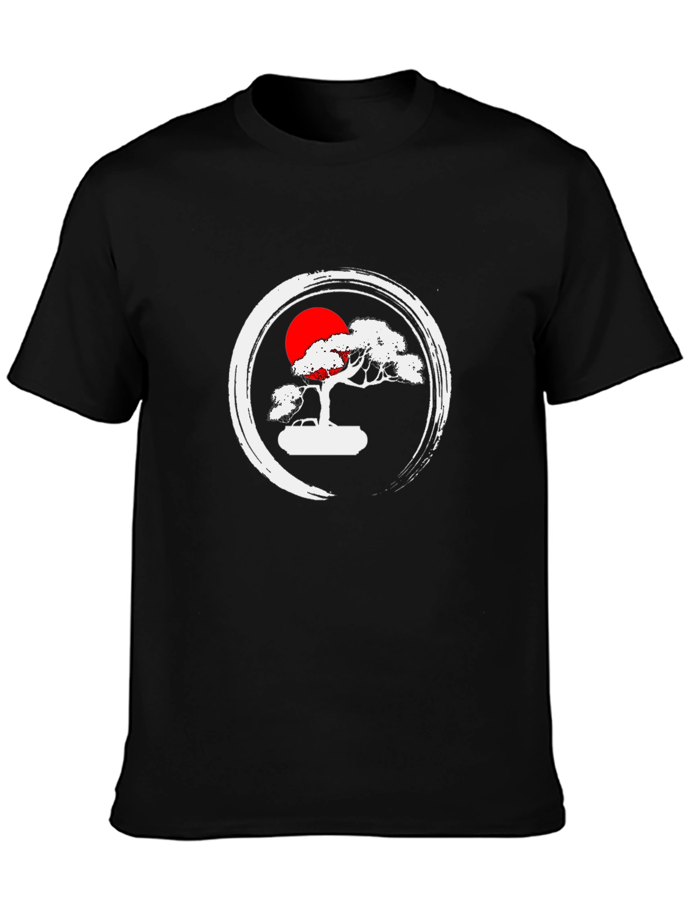 Bonsai Tree Graphic Tee - Zen Style
