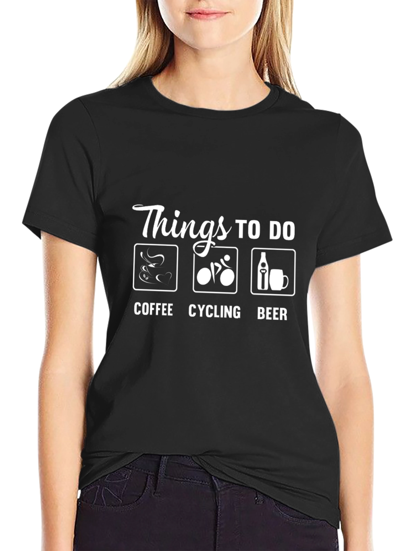 Coffee Cycling Beer T-Shirt