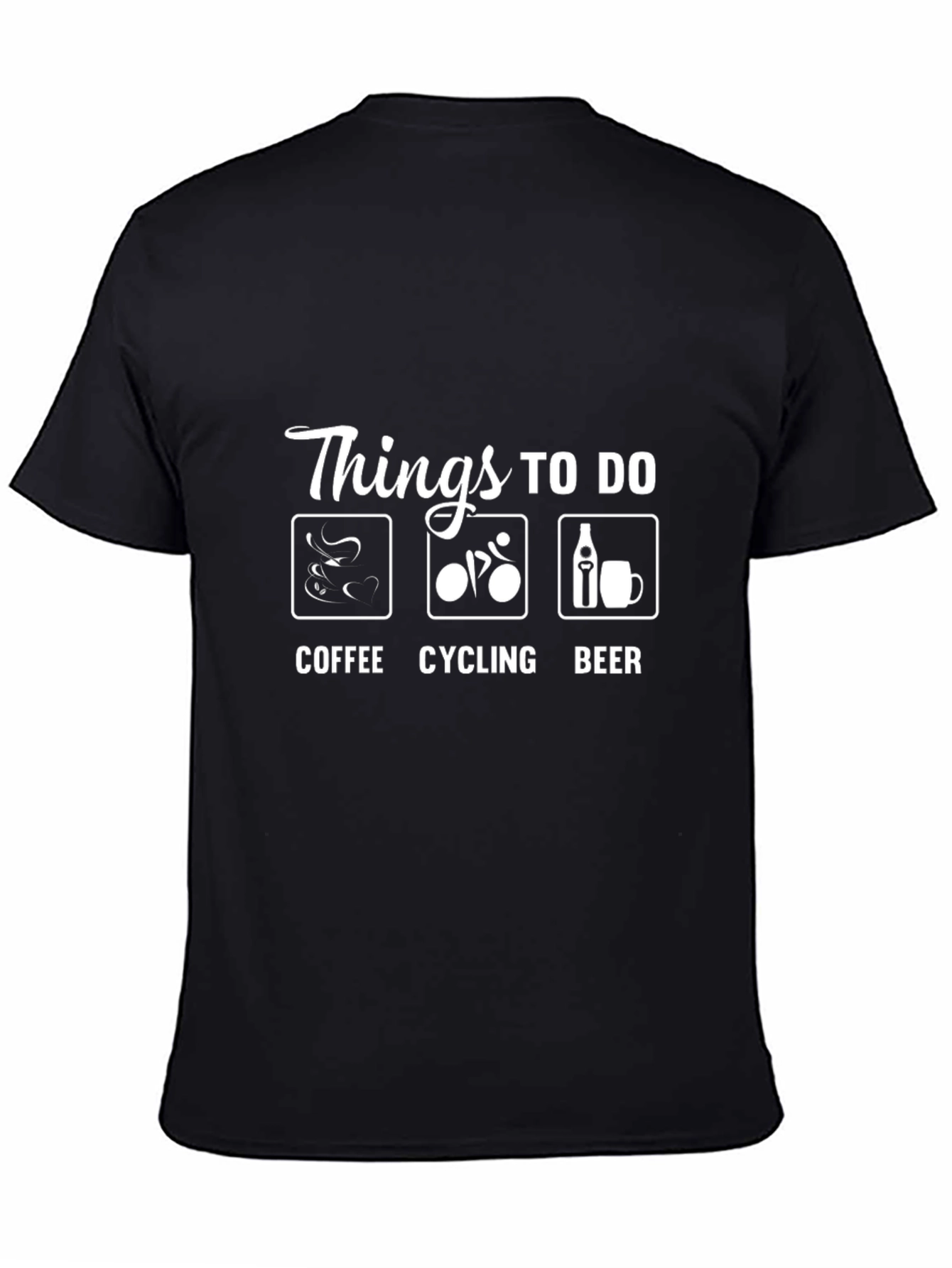 Coffee Cycling Beer T-Shirt