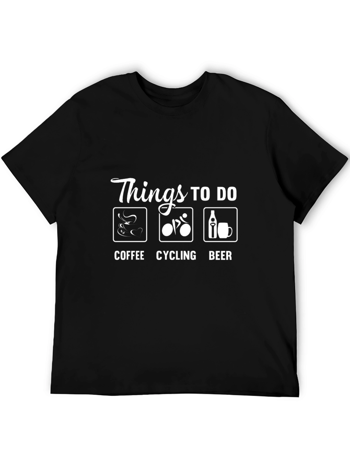 Coffee Cycling Beer T-Shirt