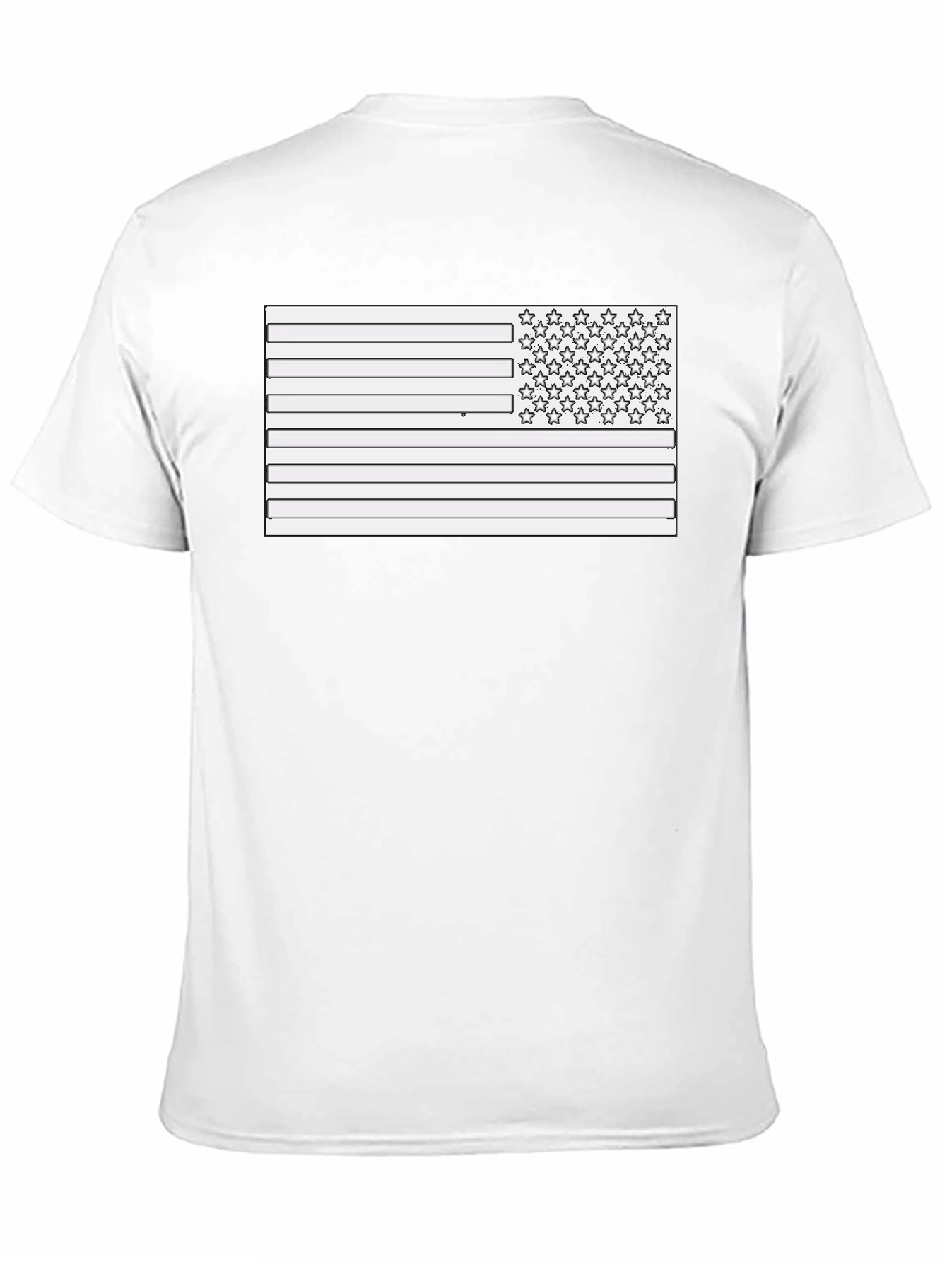 American Flag Graphic Tee