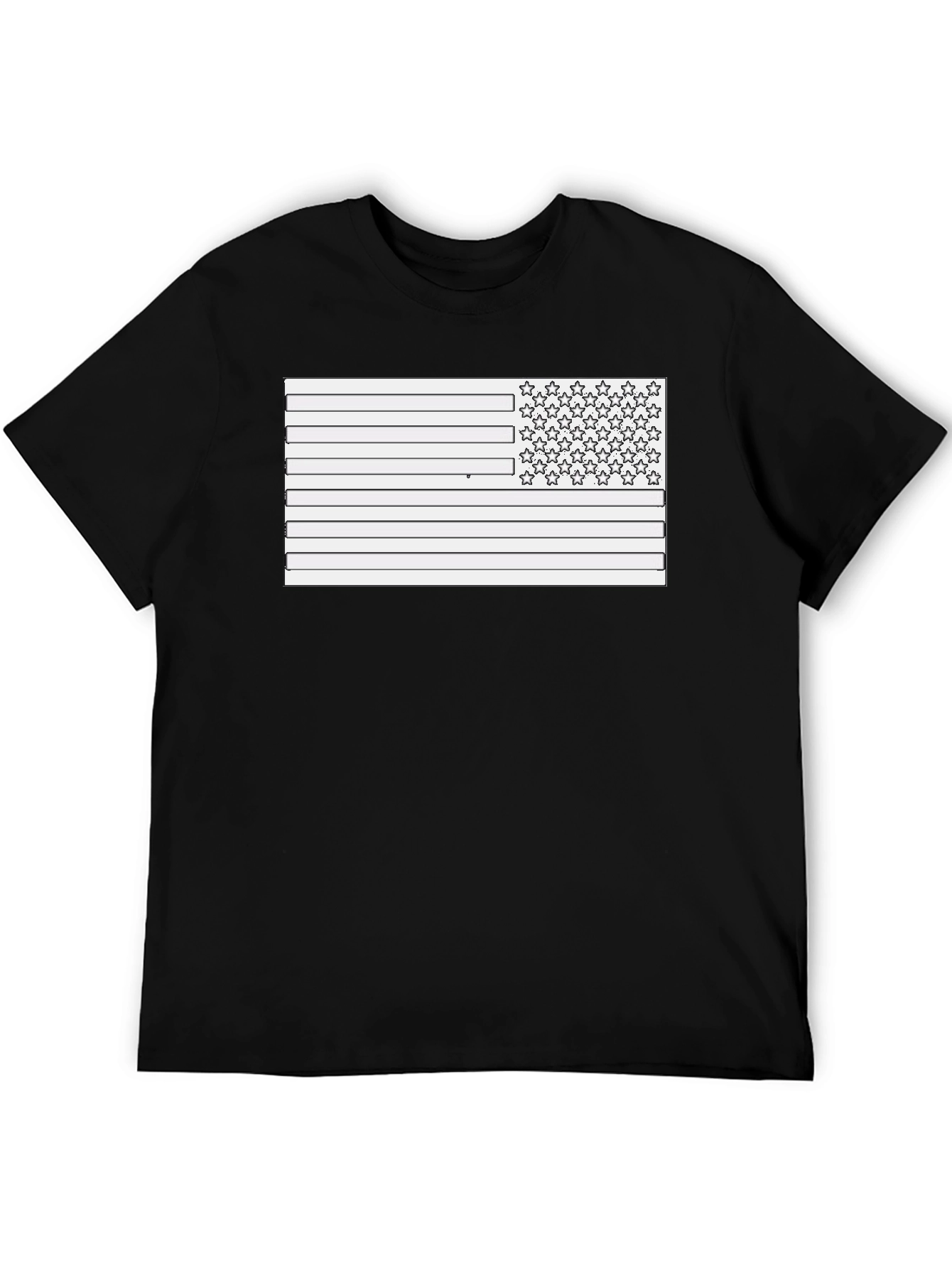 American Flag Graphic Tee