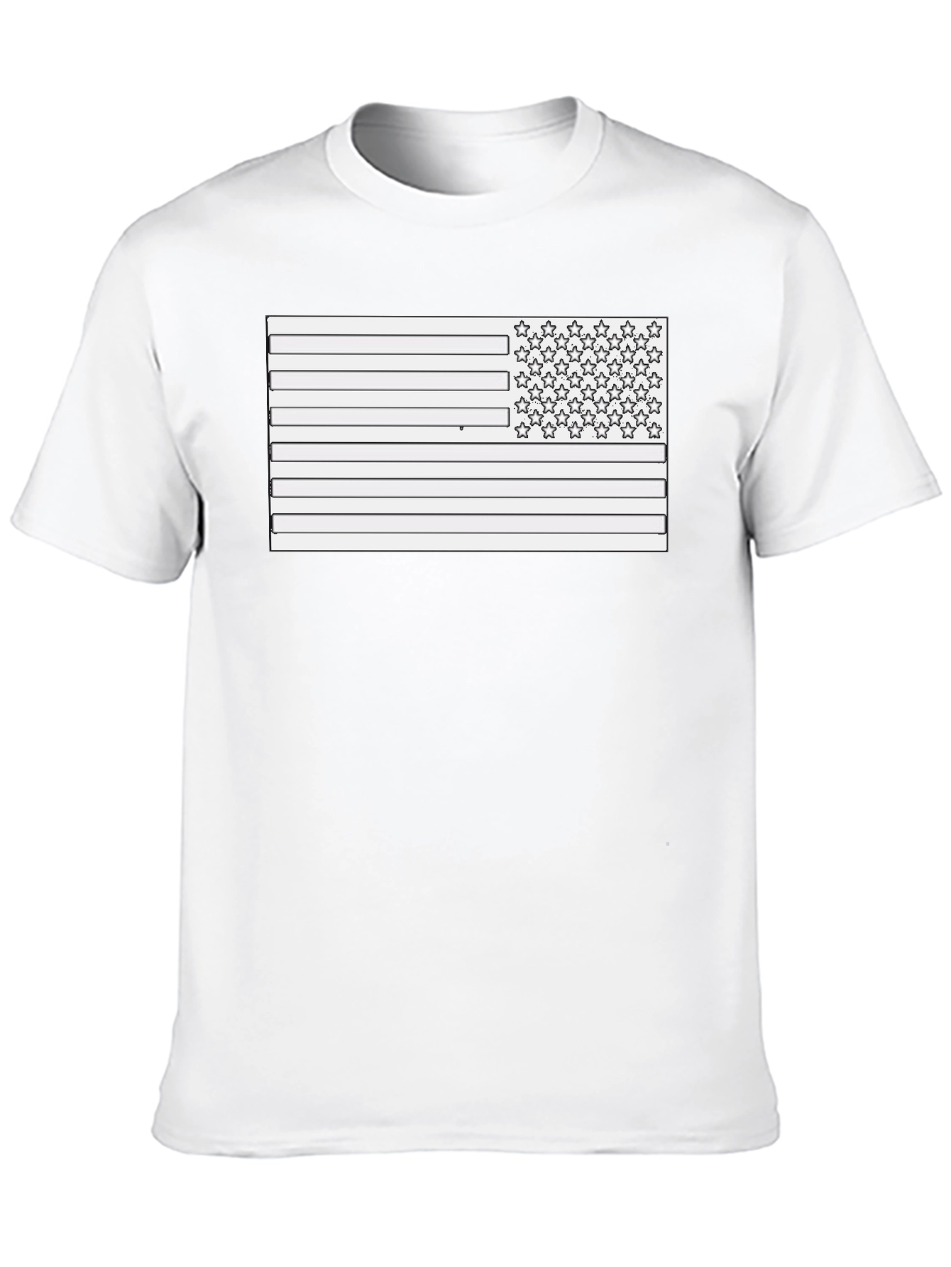 American Flag Graphic Tee