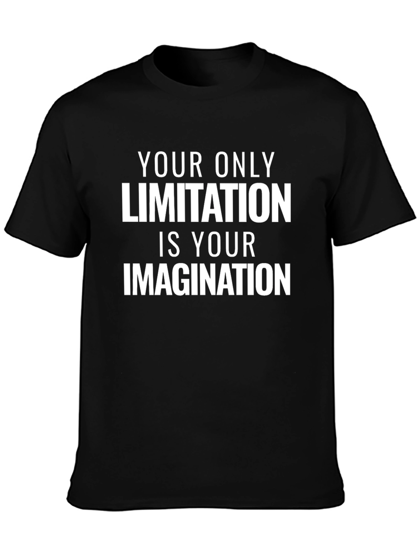 Inspirational Graphic Tee: Your Imagination