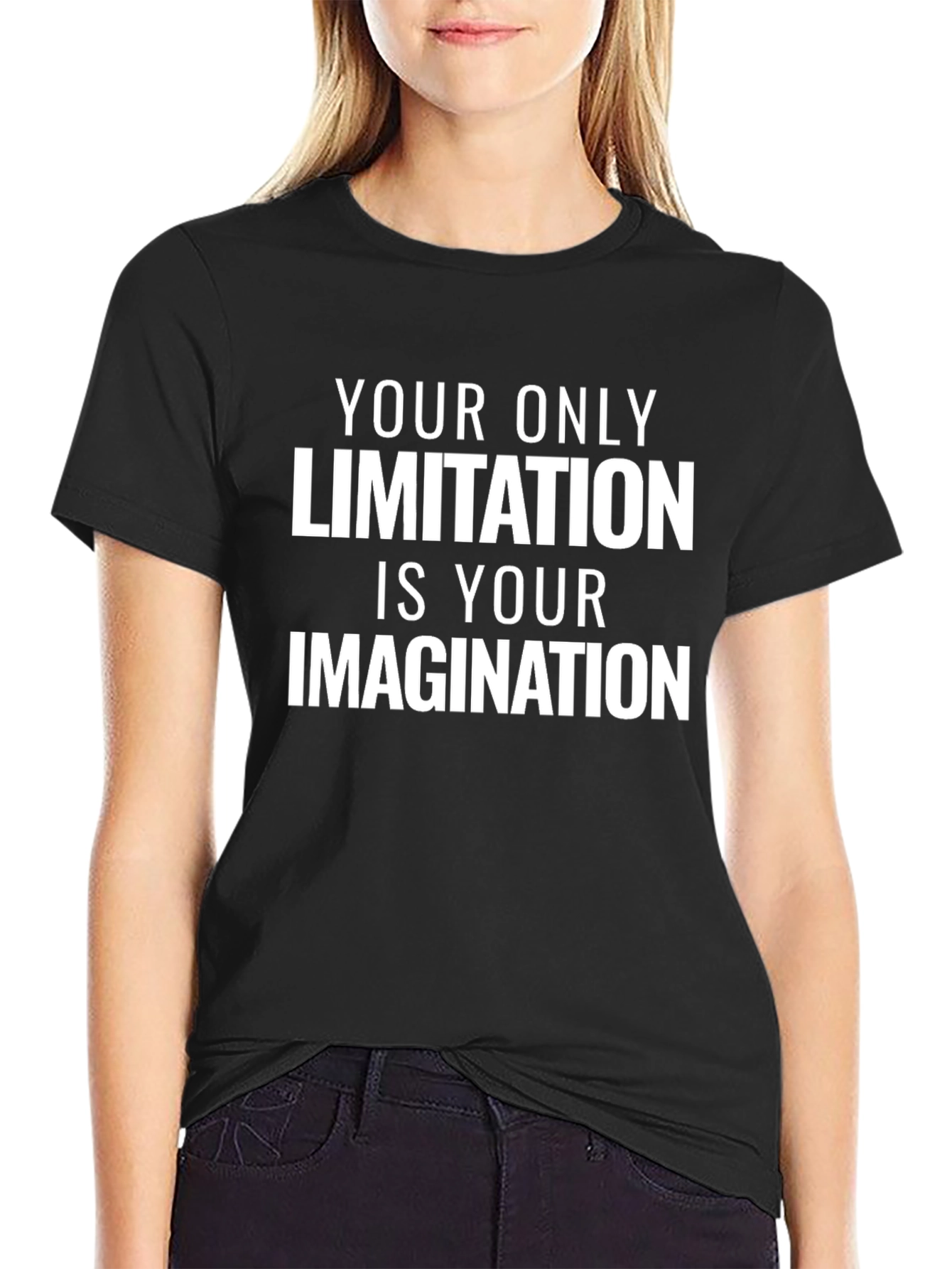 Inspirational Graphic Tee: Your Imagination