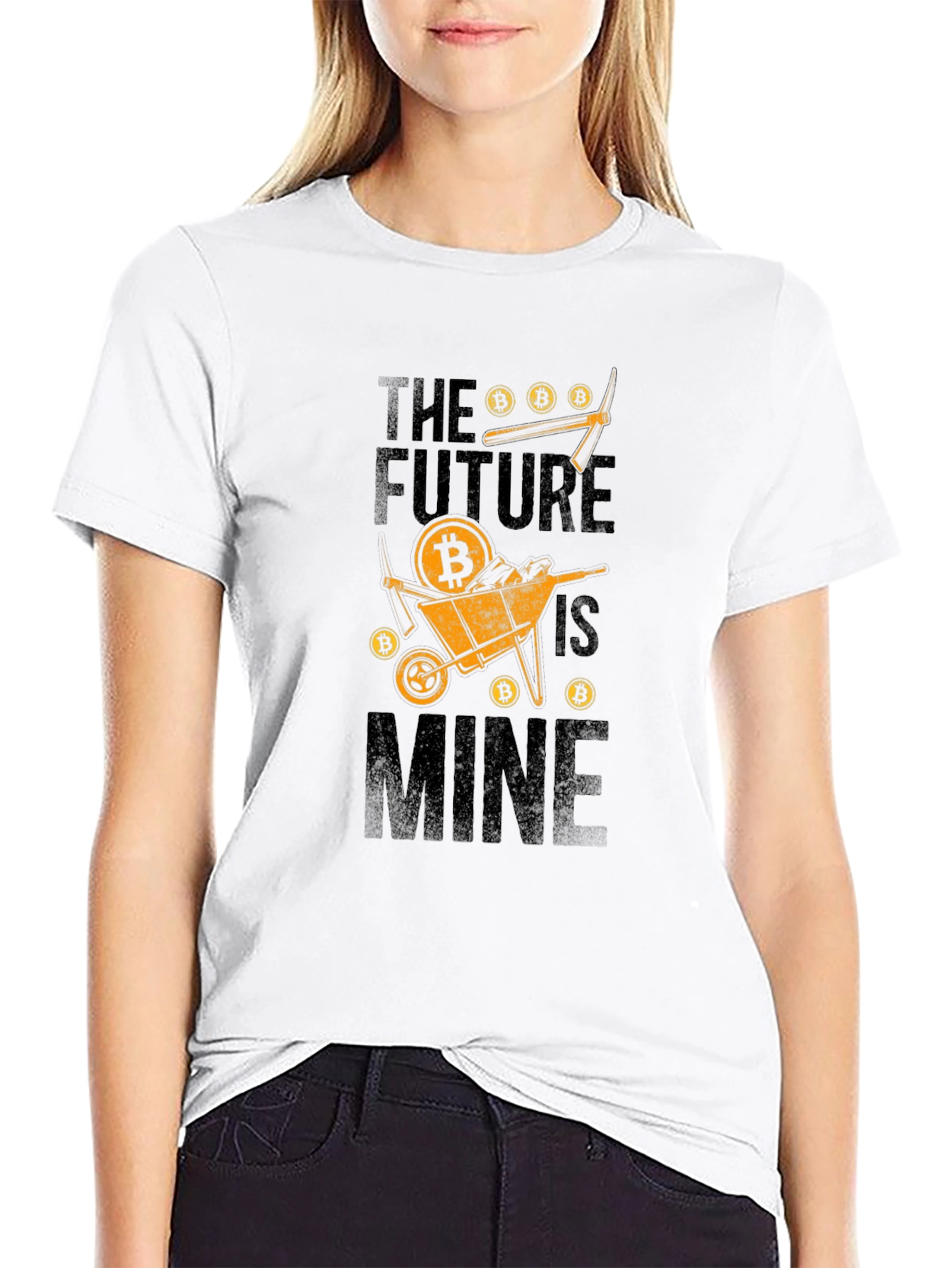 Bitcoin Mining T-Shirt: The Future Is Mine