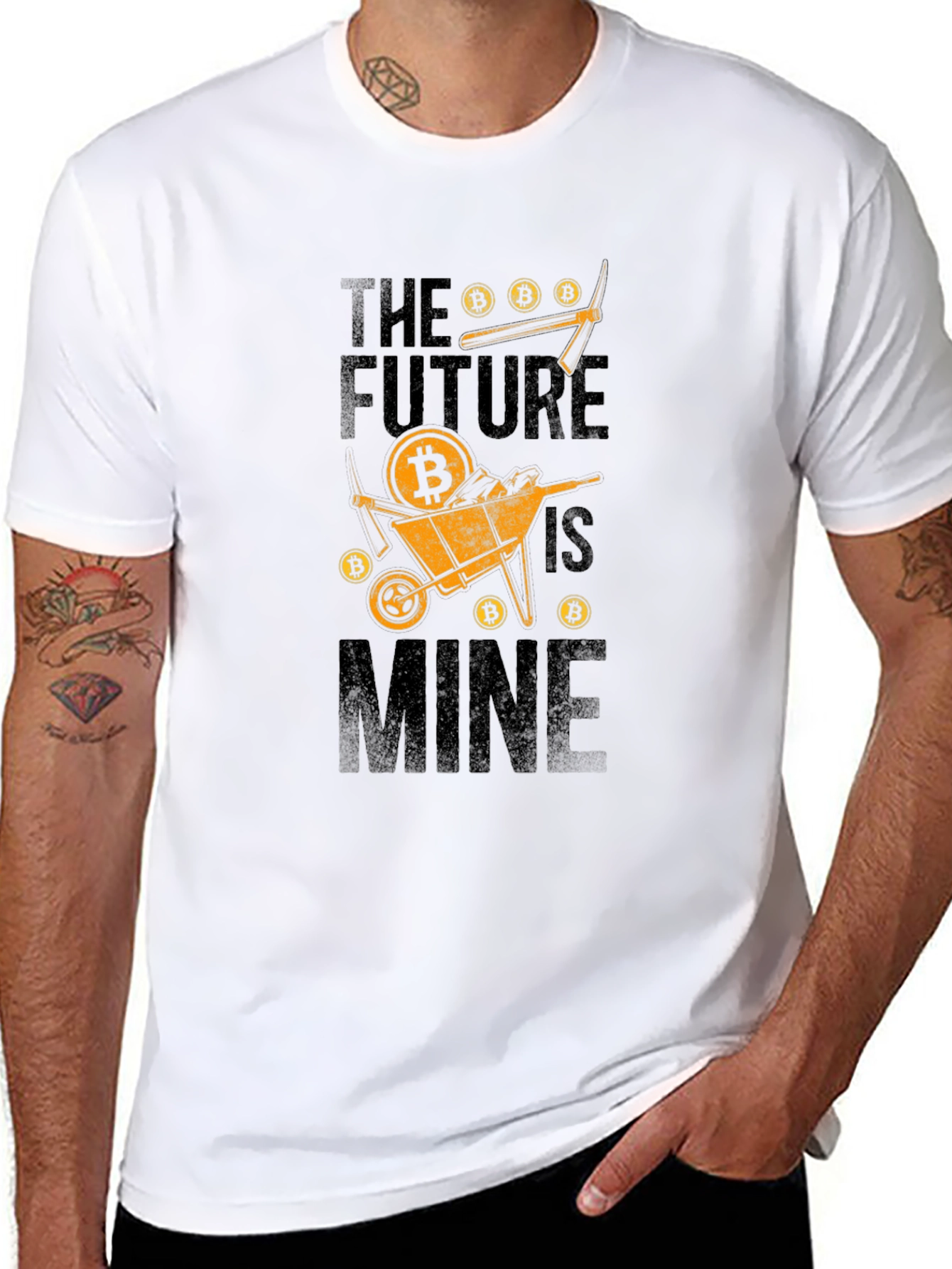 Bitcoin Mining T-Shirt: The Future Is Mine