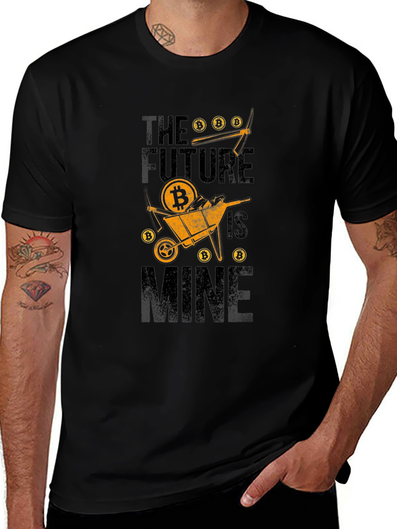 Bitcoin Mining T-Shirt: The Future Is Mine