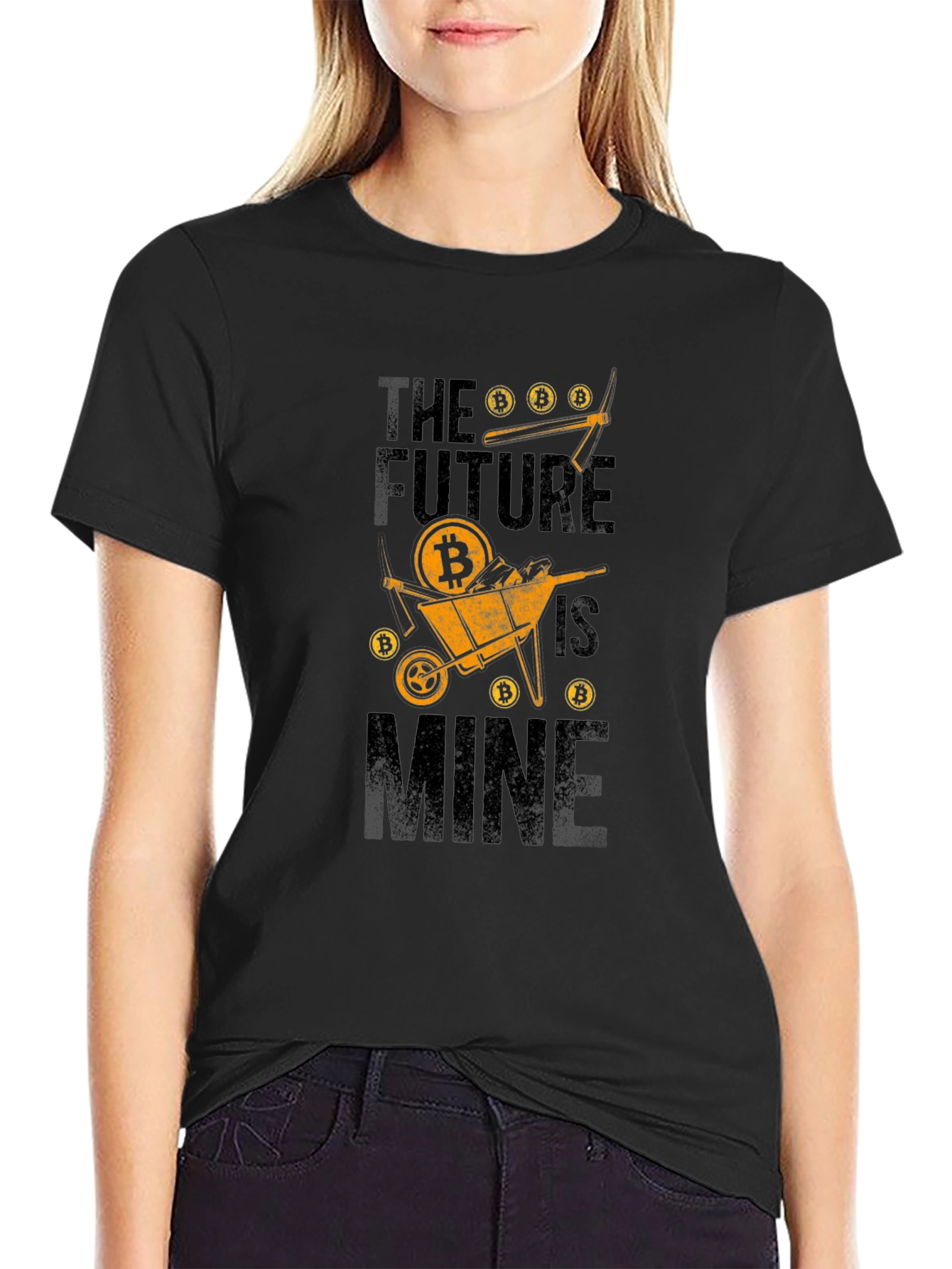 Bitcoin Mining T-Shirt: The Future Is Mine