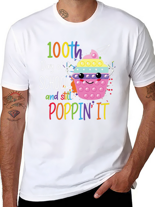 100th Day of School T-Shirt - Poppin It