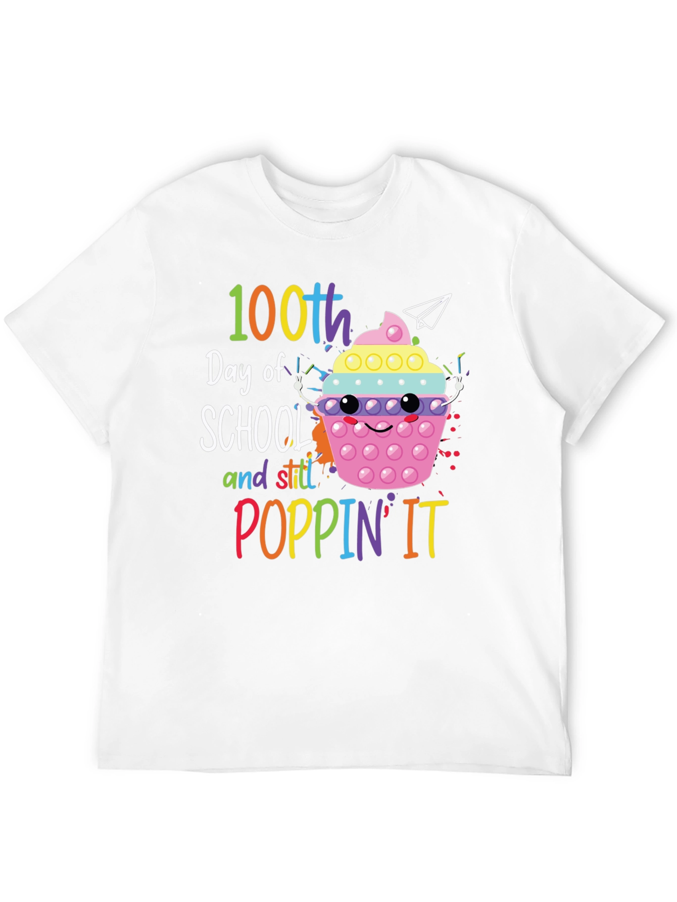 100th Day of School T-Shirt - Poppin It