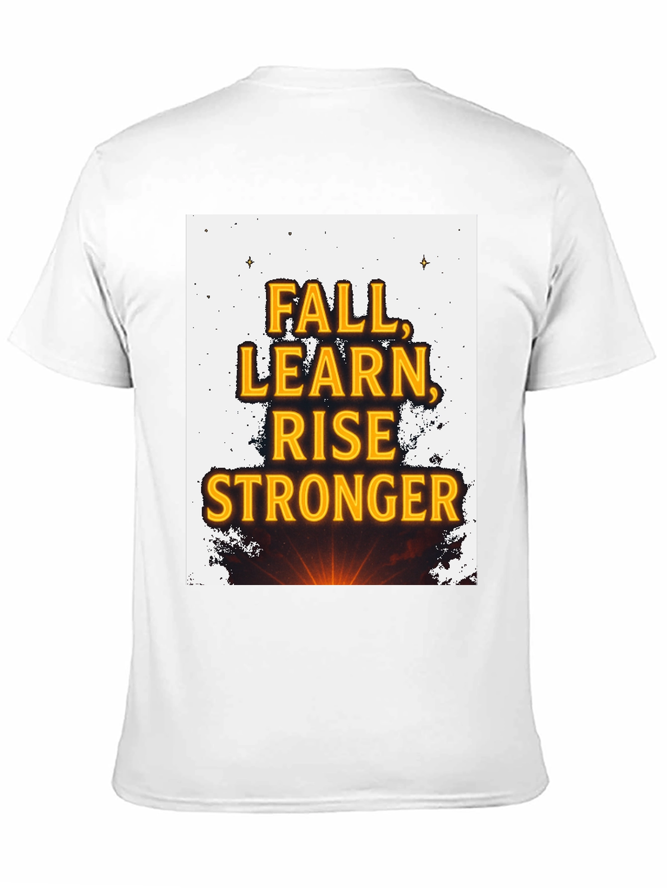 Motivational Fall Learn Rise Stronger T-Shirt