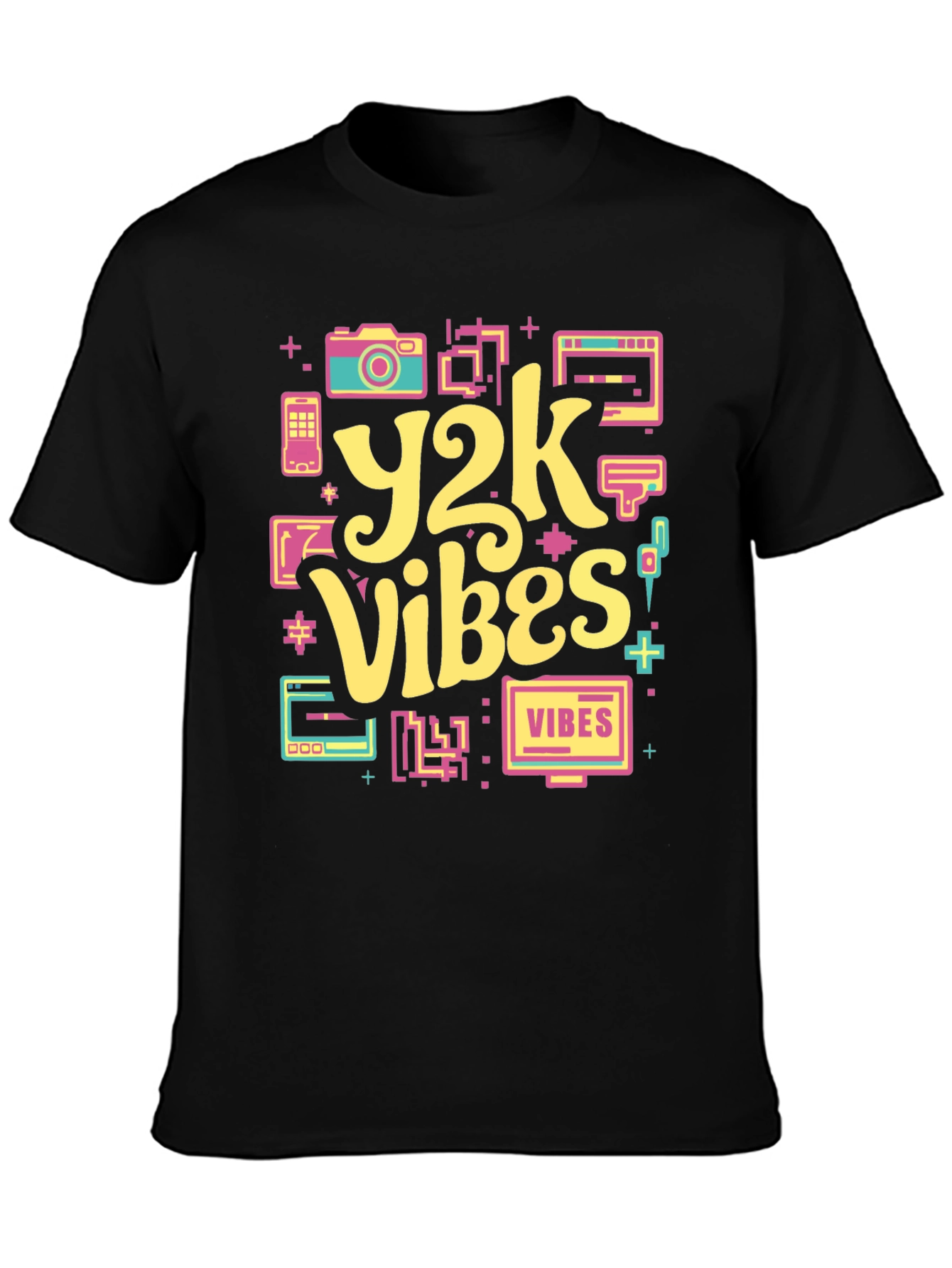Y2K Vibes Graphic T-Shirt - Retro Style