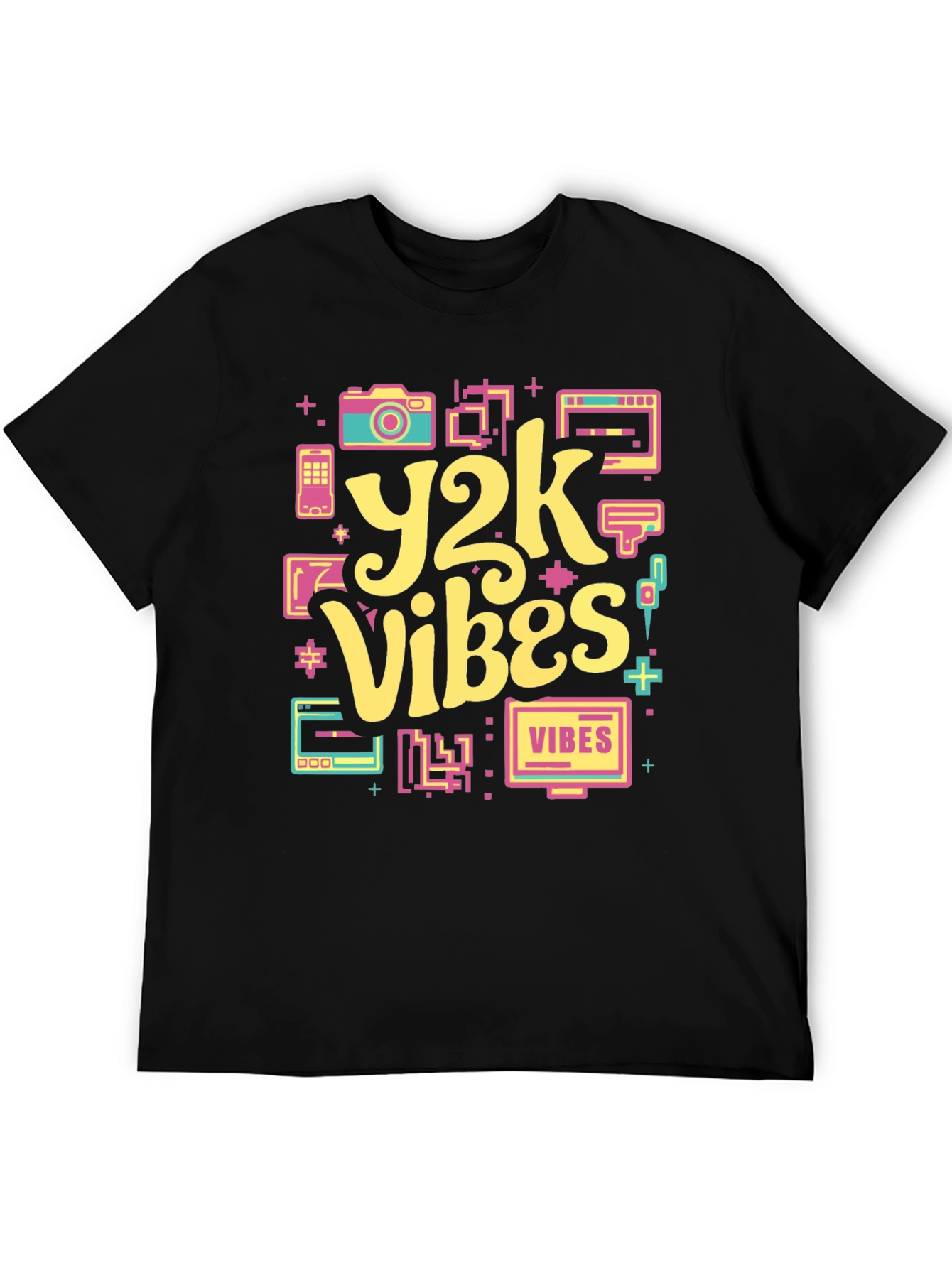 Y2K Vibes Graphic T-Shirt - Retro Style