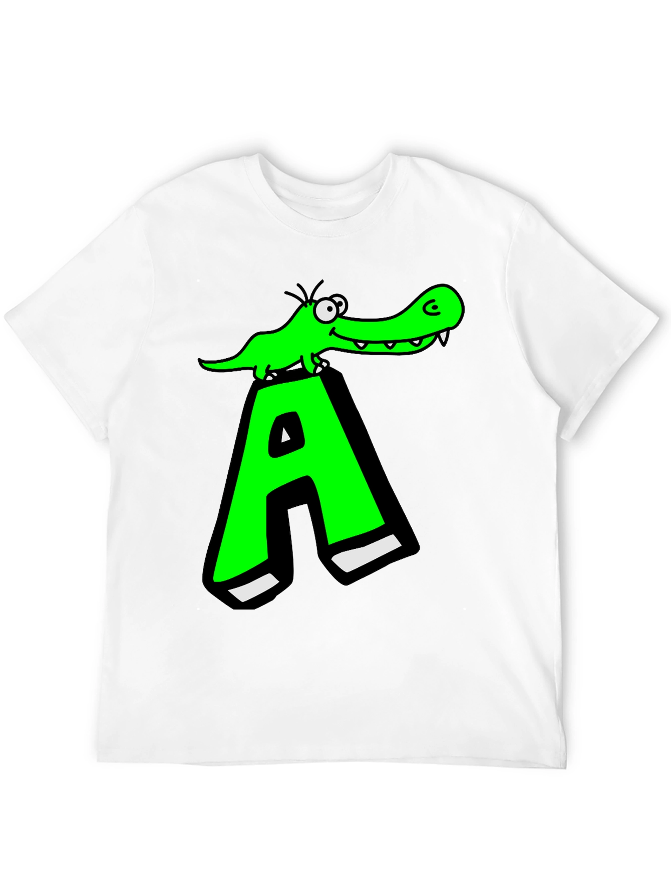 Funny Alligator A Graphic T-Shirt