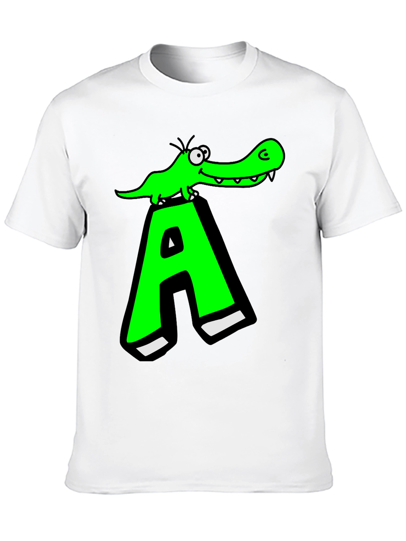 Funny Alligator A Graphic T-Shirt