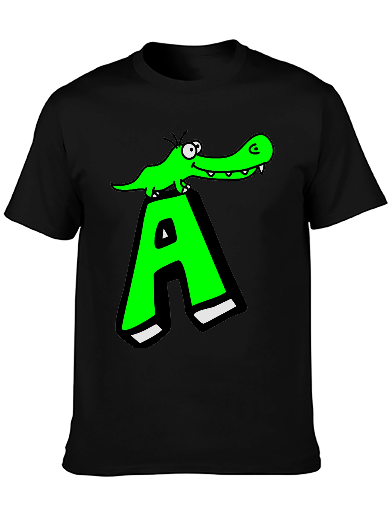 Funny Alligator A Graphic T-Shirt