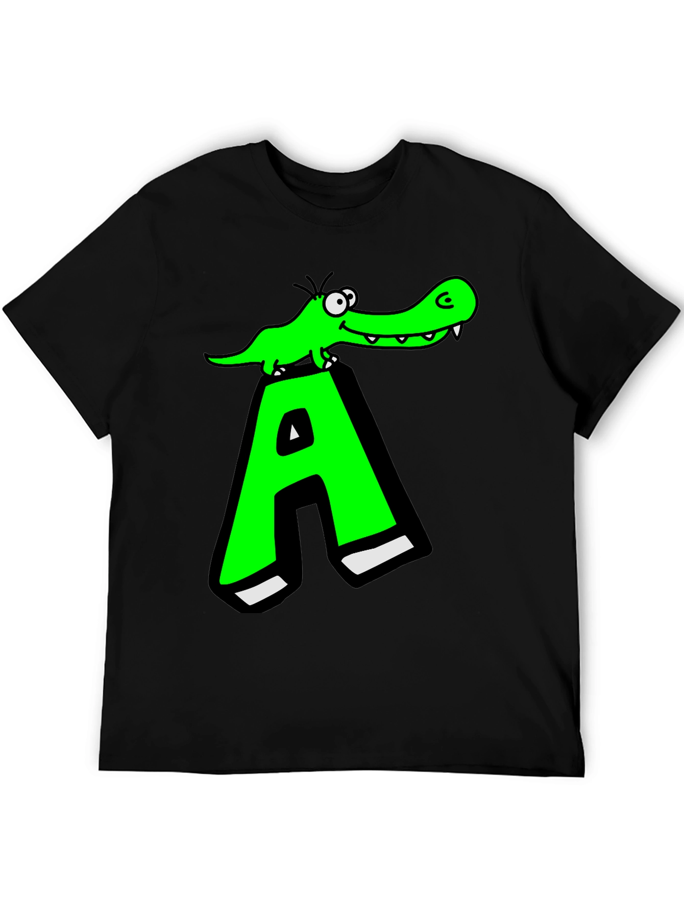 Funny Alligator A Graphic T-Shirt
