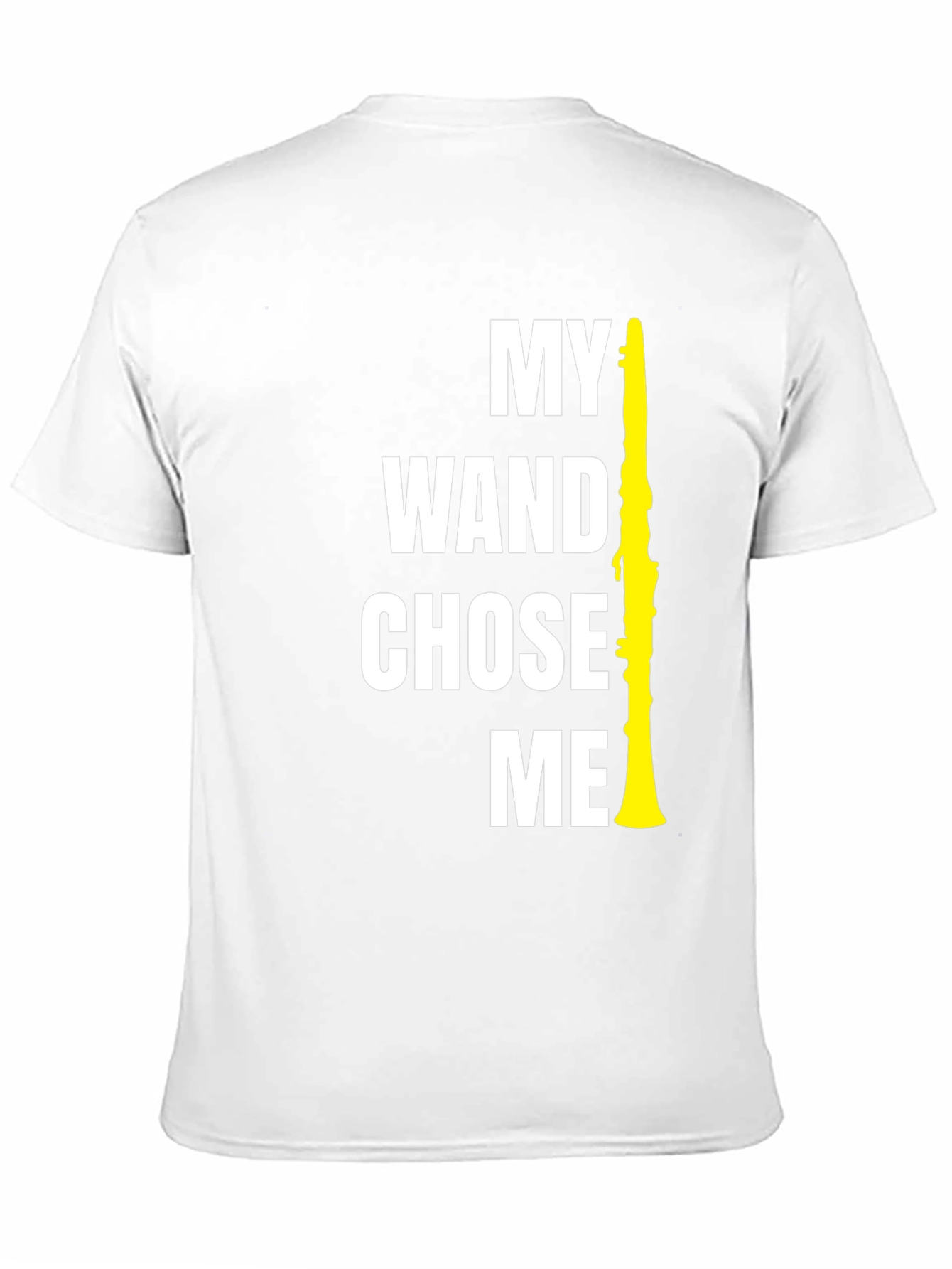 My Wand Chose Me Funny Clarinet Player T-Shirt