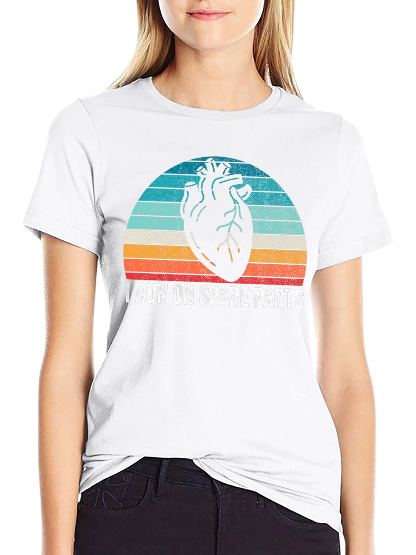 I Run On Spare Parts Graphic T-Shirt