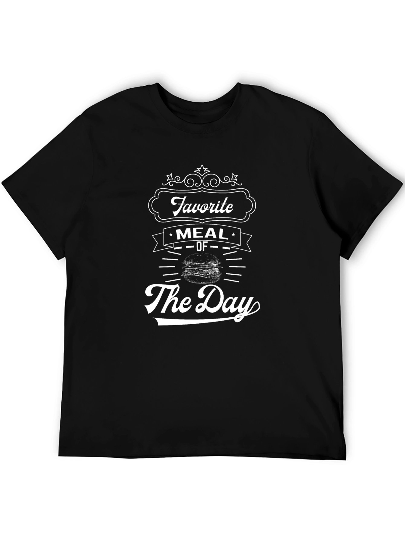 Favorite Meal T-Shirt - Black Graphic Tee