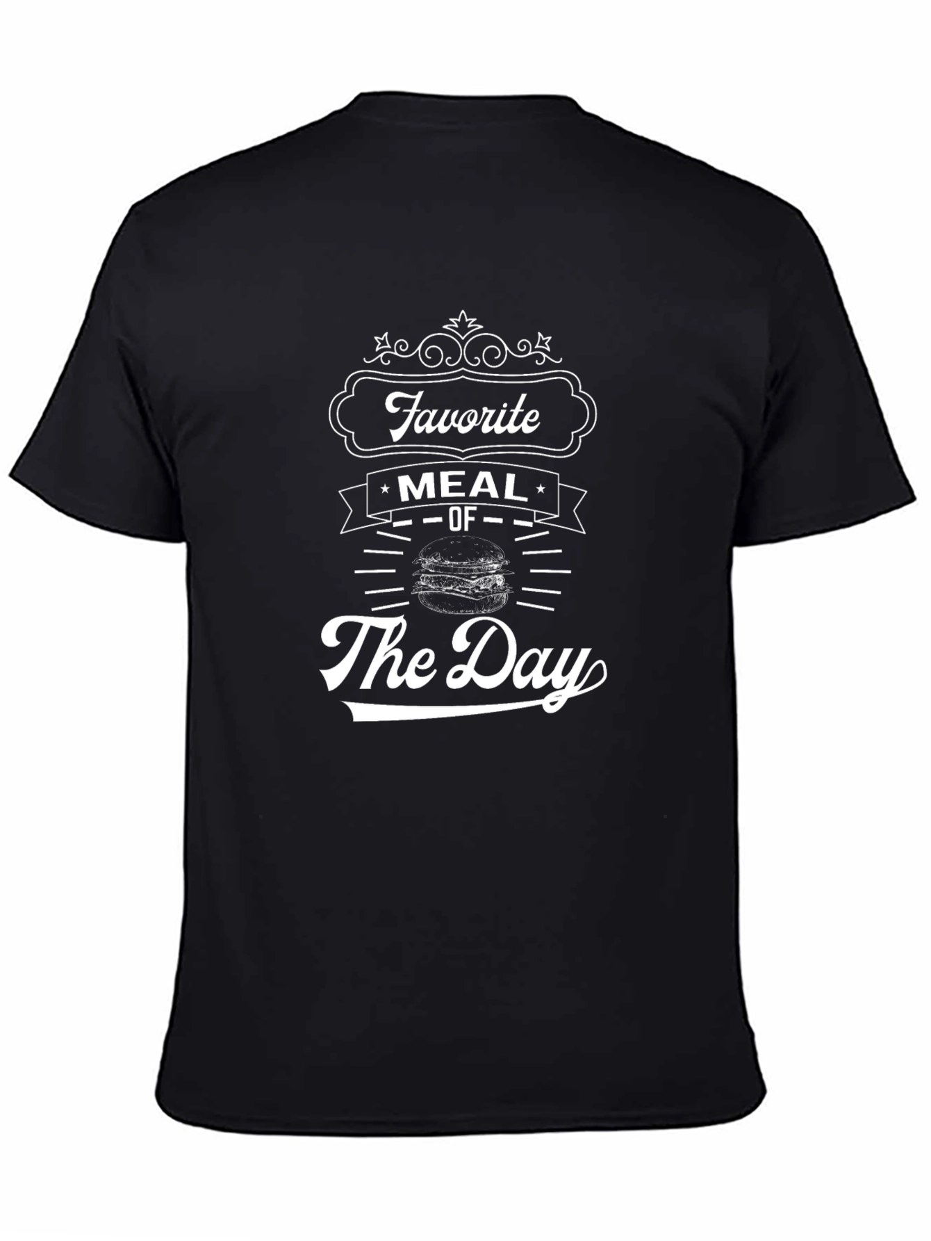 Favorite Meal T-Shirt - Black Graphic Tee