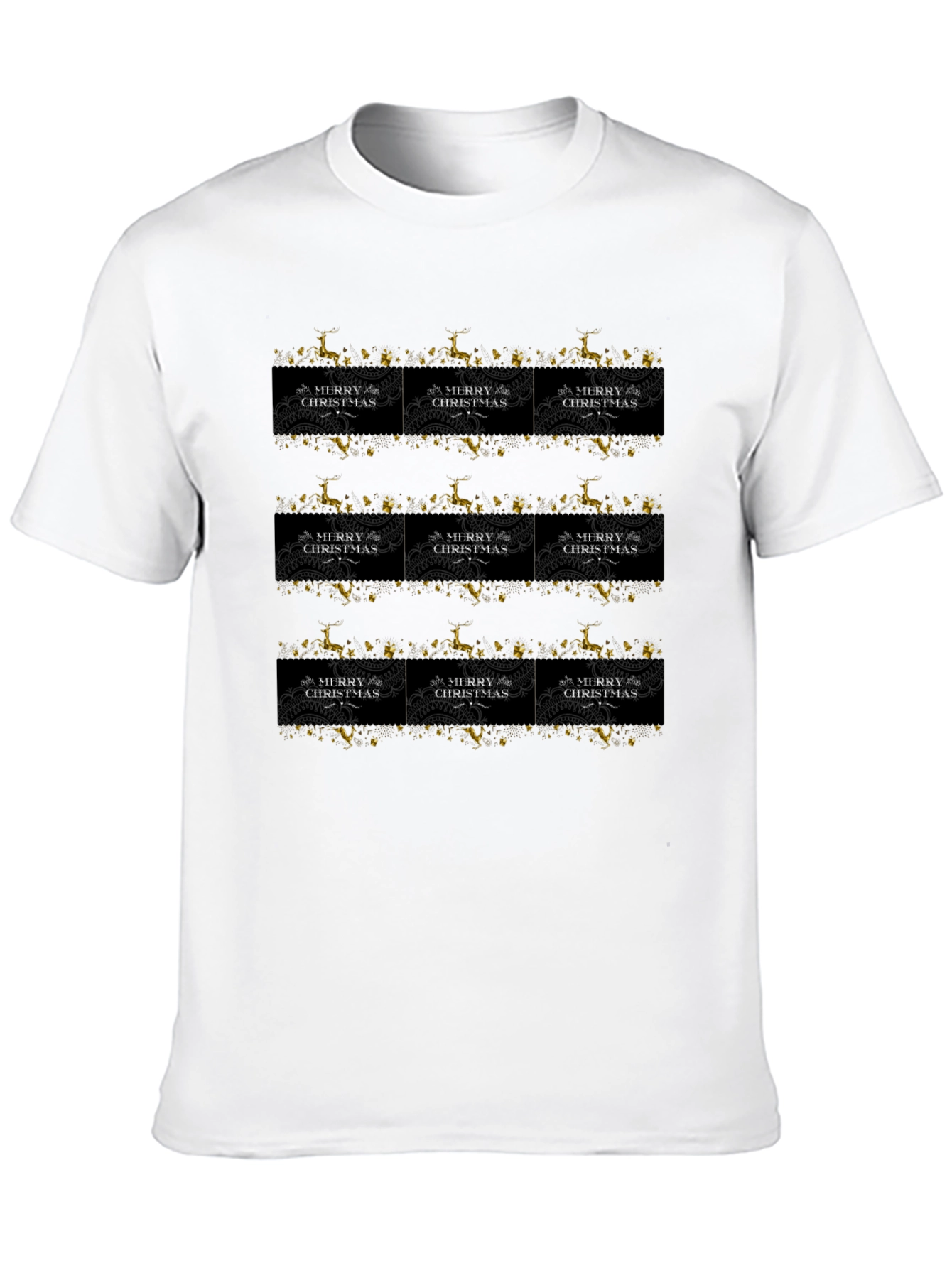 Festive Christmas Pattern T-Shirt