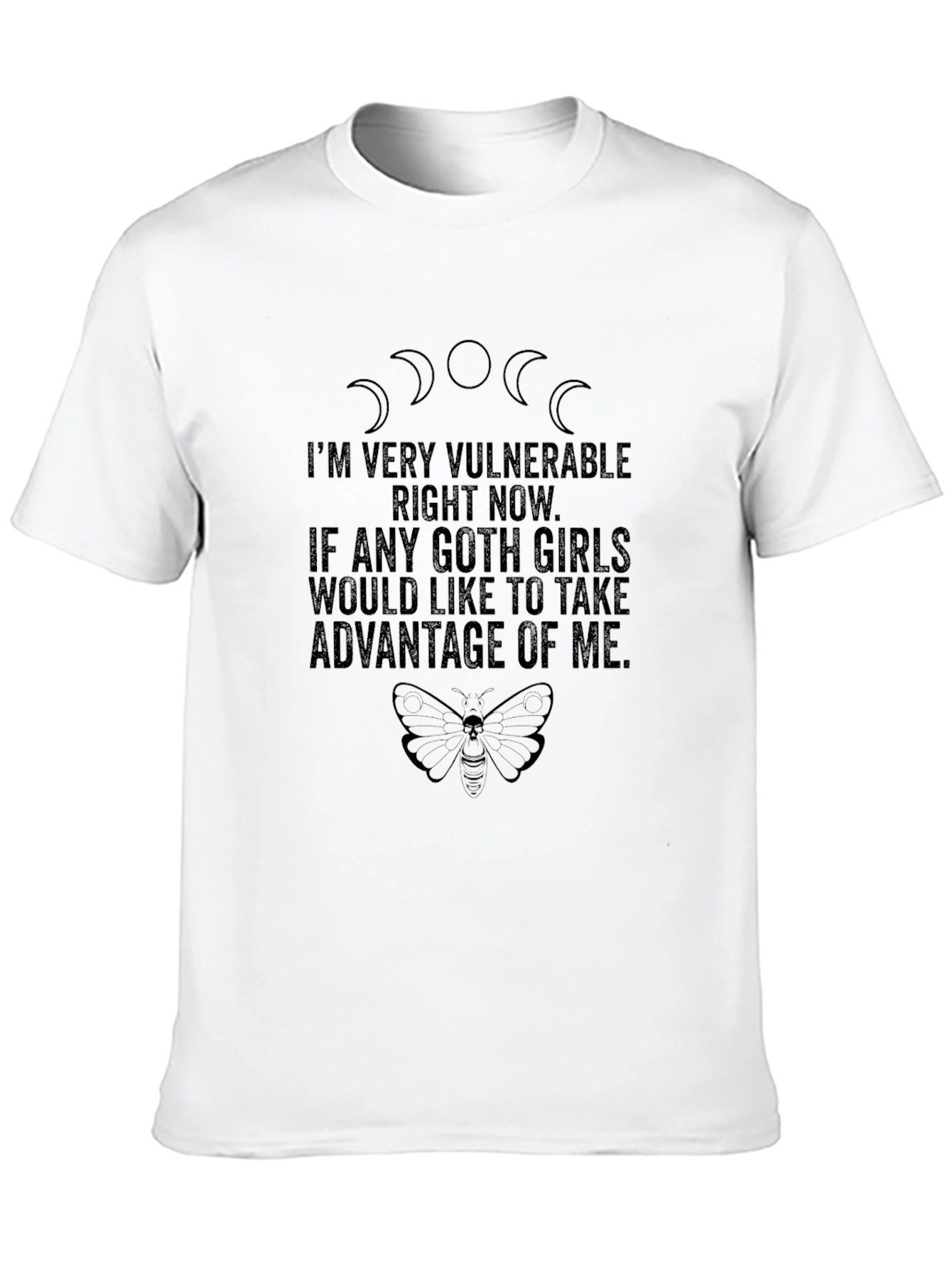 Vulnerable Goth Girls Graphic Tee