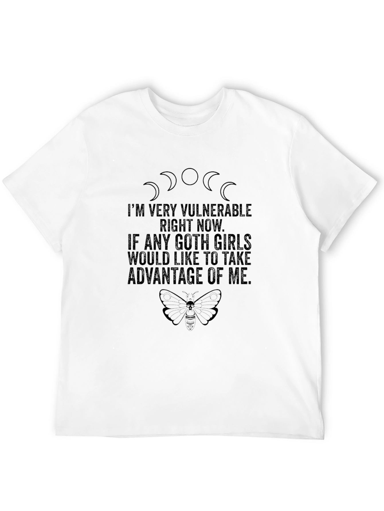 Vulnerable Goth Girls Graphic Tee