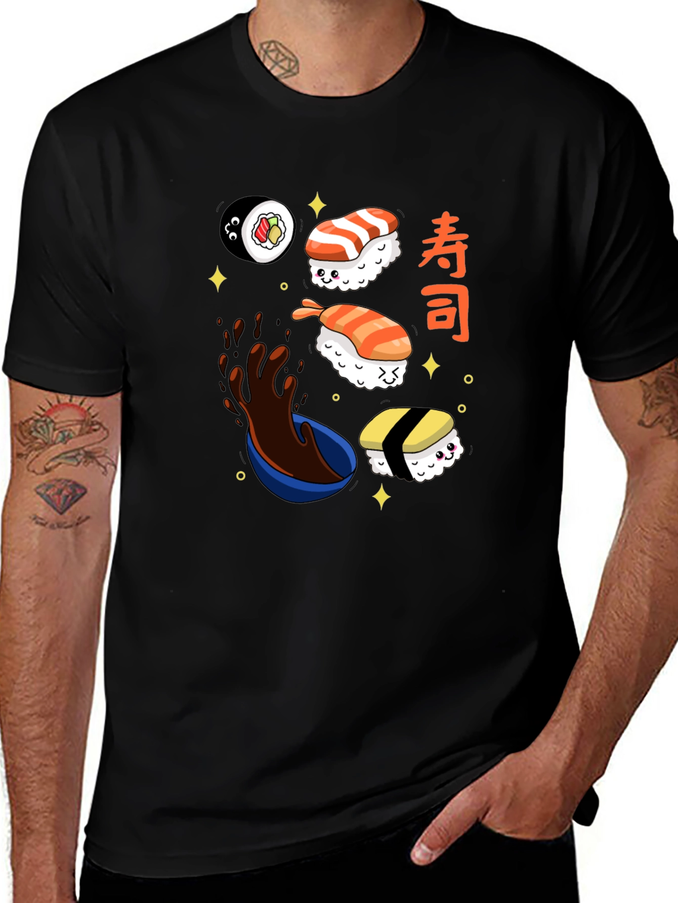 Sushi Lovers T-Shirt - Kawaii Style!