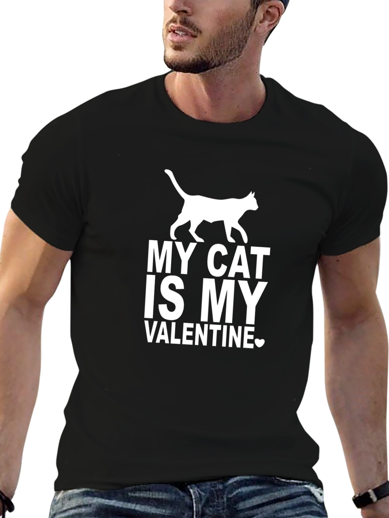 My Cat Is My Valentine T-Shirt
