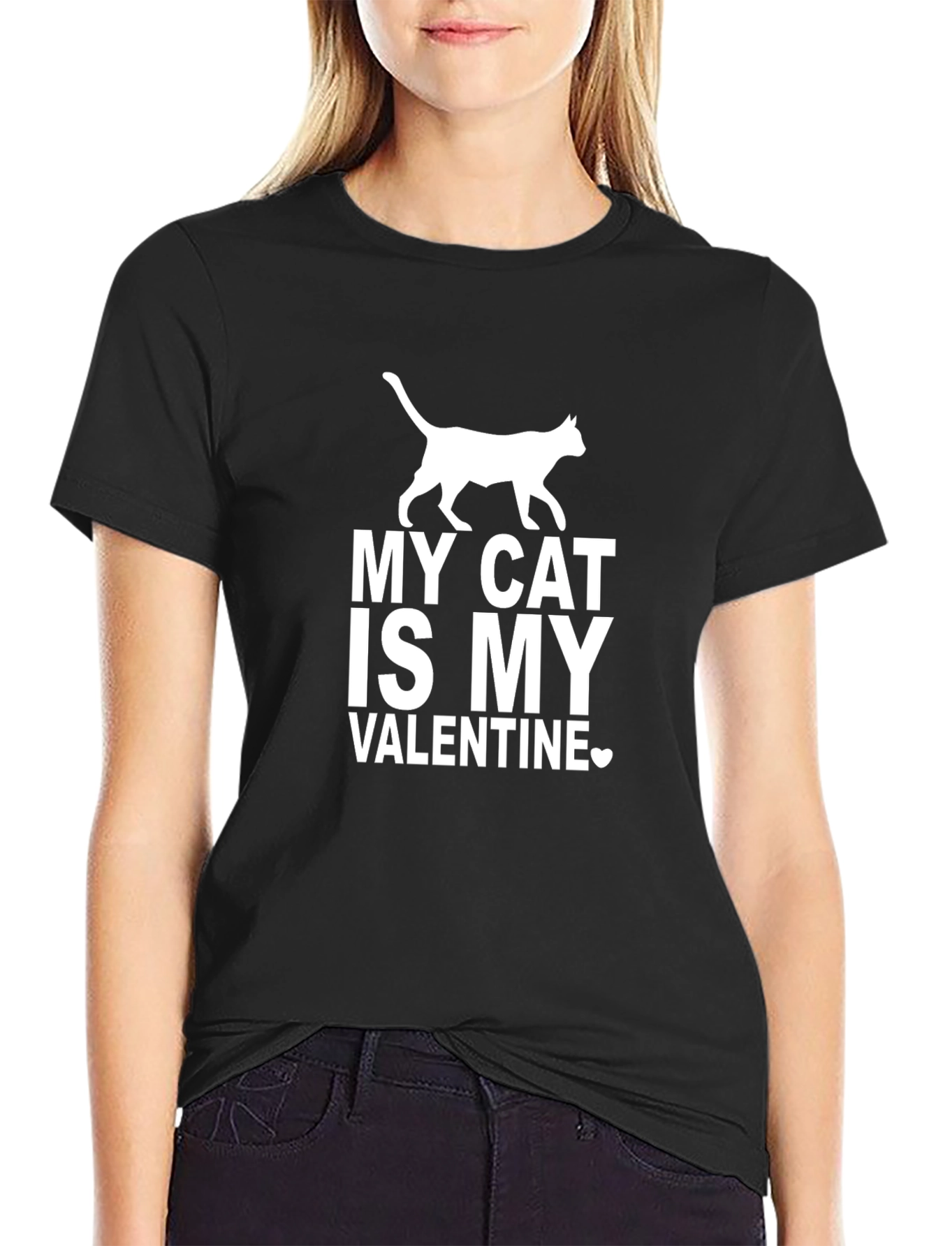 My Cat Is My Valentine T-Shirt